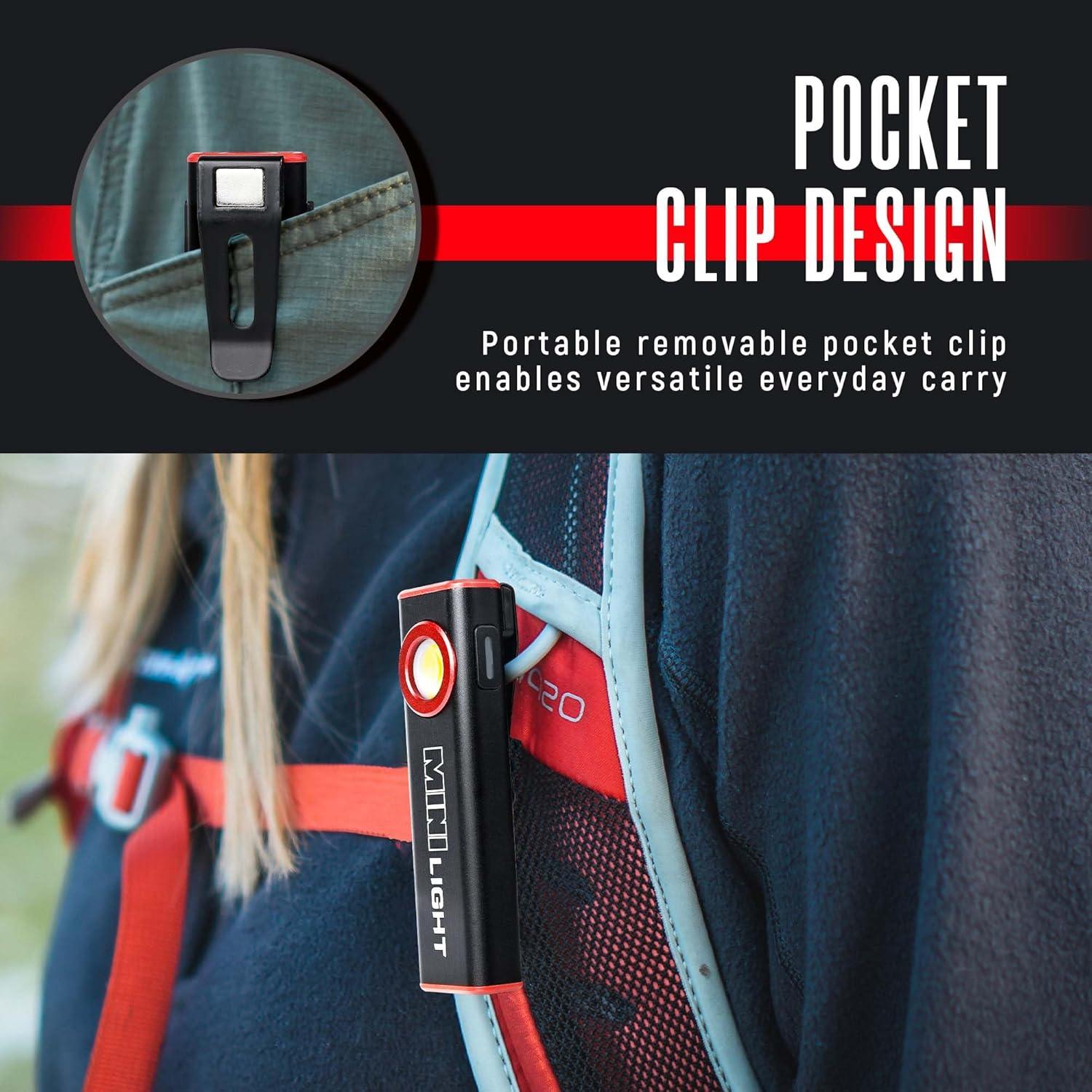 Linterna LED Lexall 1600 Lúmenes EDC Magnética Impermeable