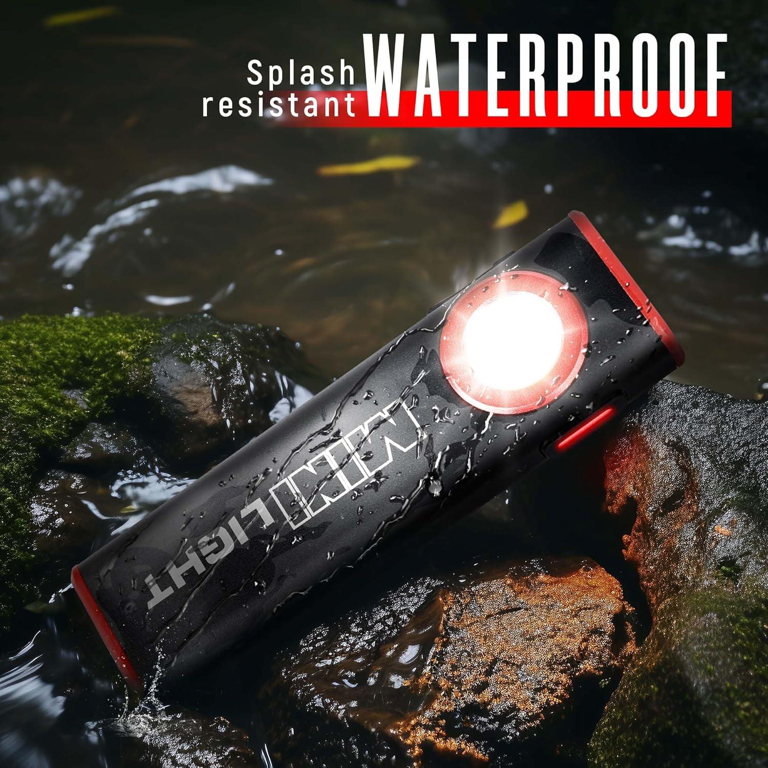 Linterna LED Lexall 1600 Lúmenes EDC Magnética Impermeable