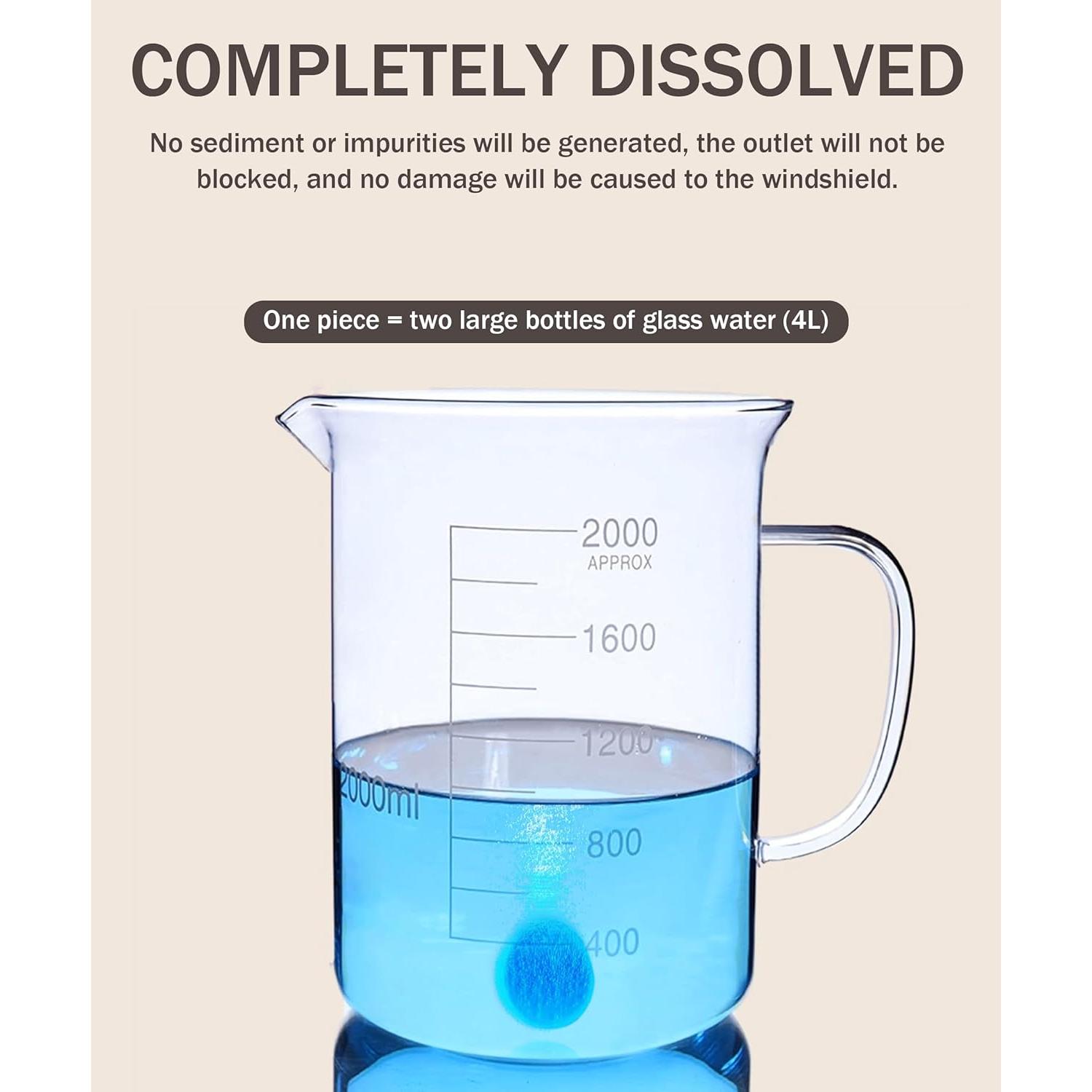 50 Tabletas Limpiaparabrisas Concentrado bylikeho 108g