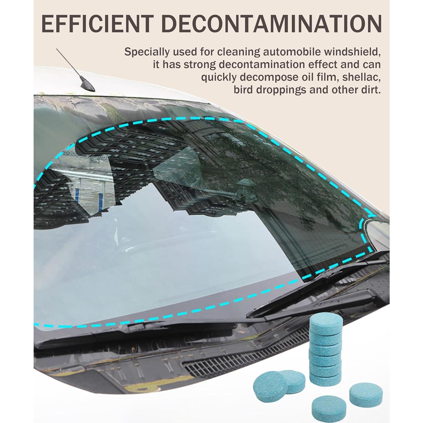 50 Tabletas Limpiaparabrisas Concentrado bylikeho 108g