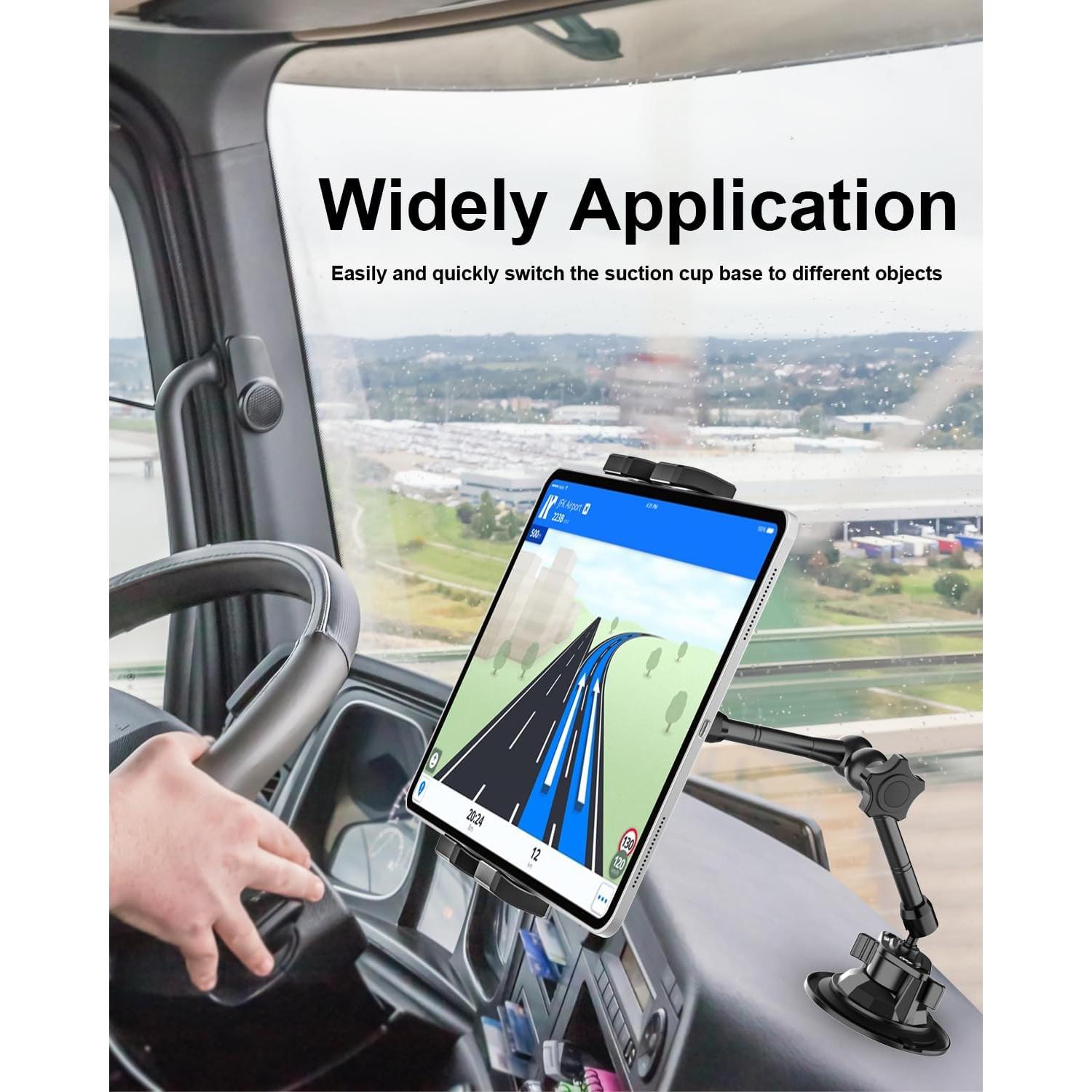 Soporte de Tableta Woleyi para Camiones - Alta Resistencia 4.7-13"