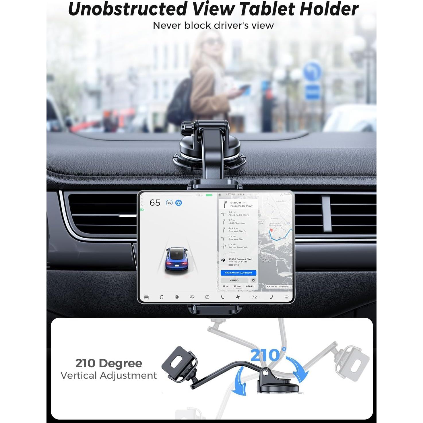 Soporte para Tableta eSamcore para Coche 6"-11" Ajustable