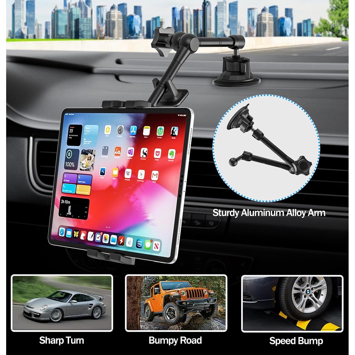 Soporte de Tableta YOOZ para Vehículo con Ventosa 360°