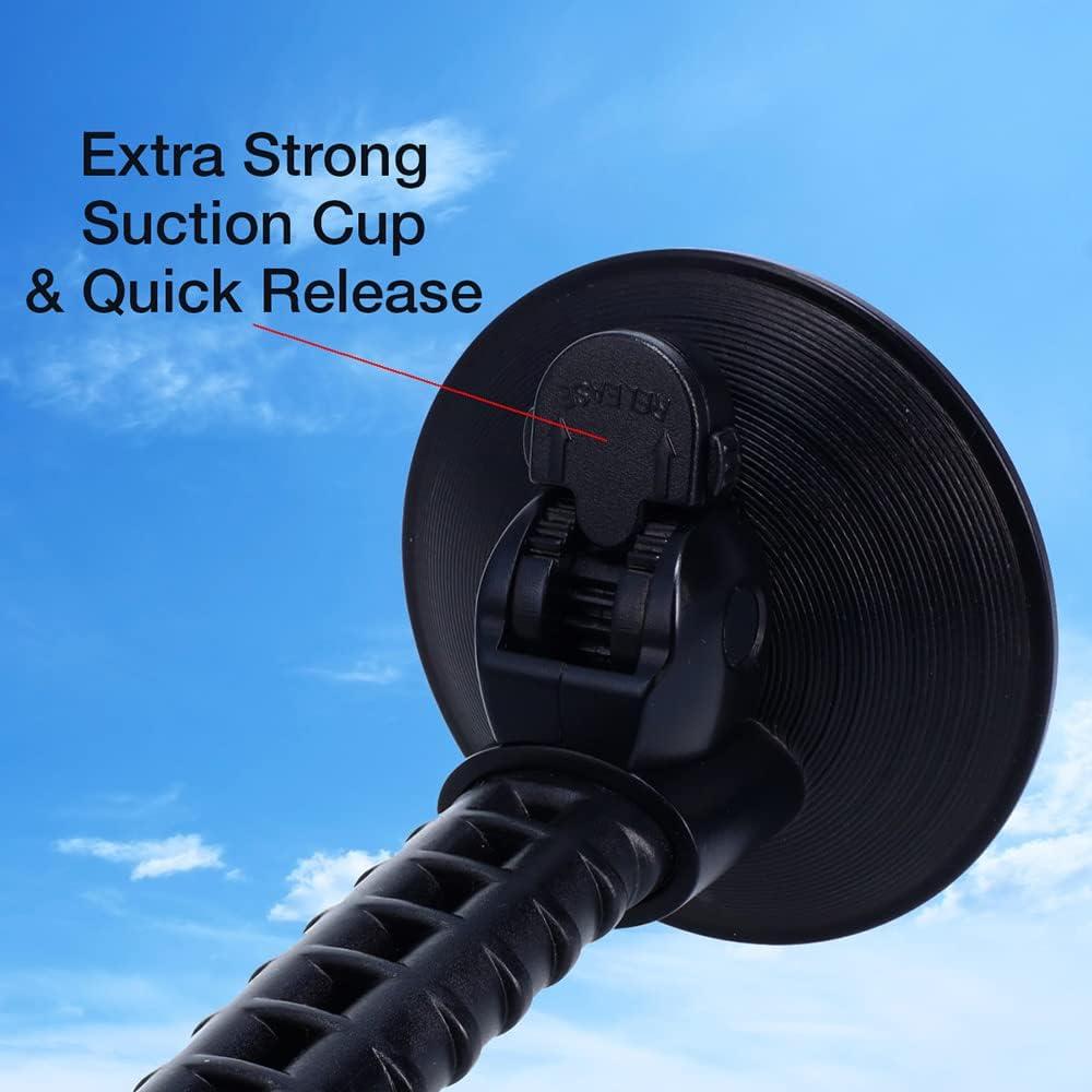 Soporte para Tableta de Parabrisas Cummins CMNWSTBLT - Negro