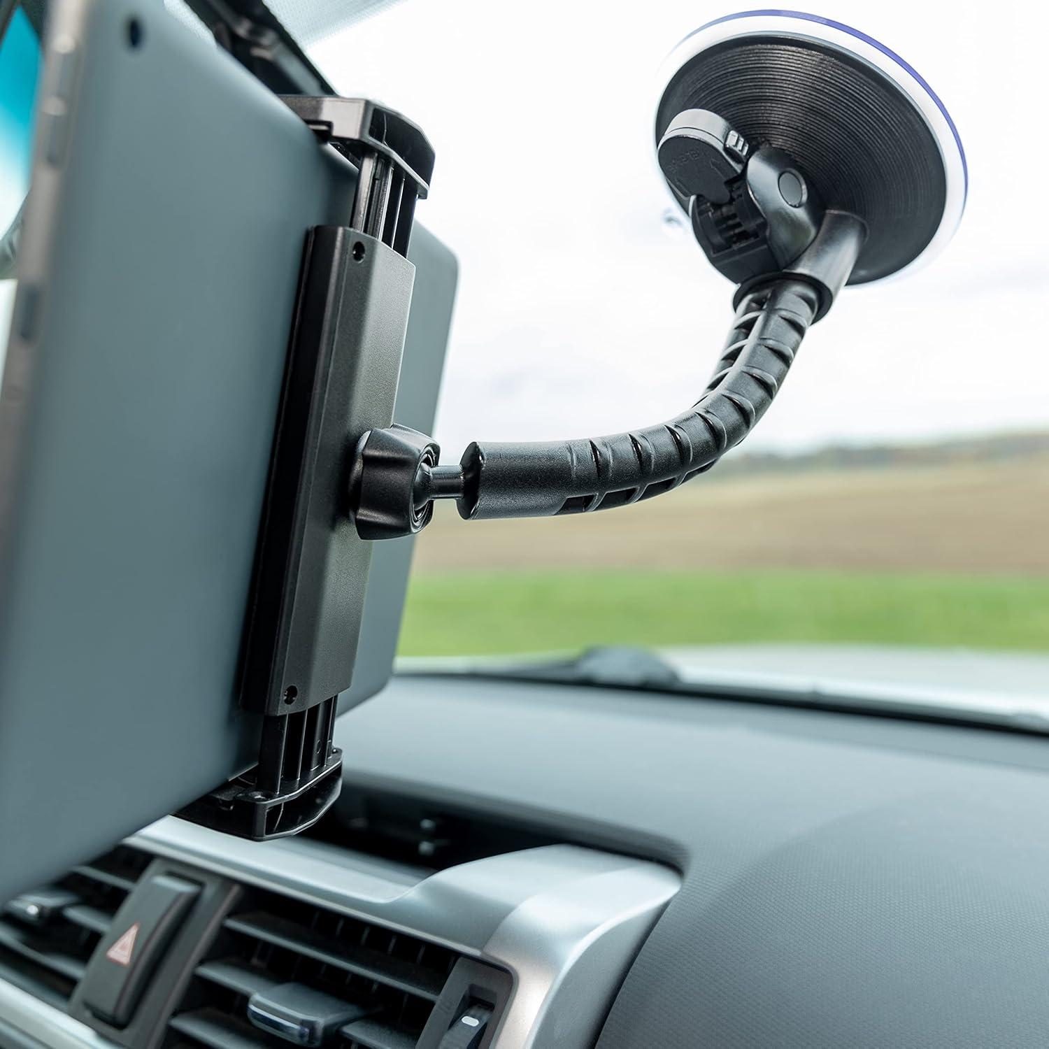 Soporte para Tableta de Parabrisas Cummins CMNWSTBLT - Negro