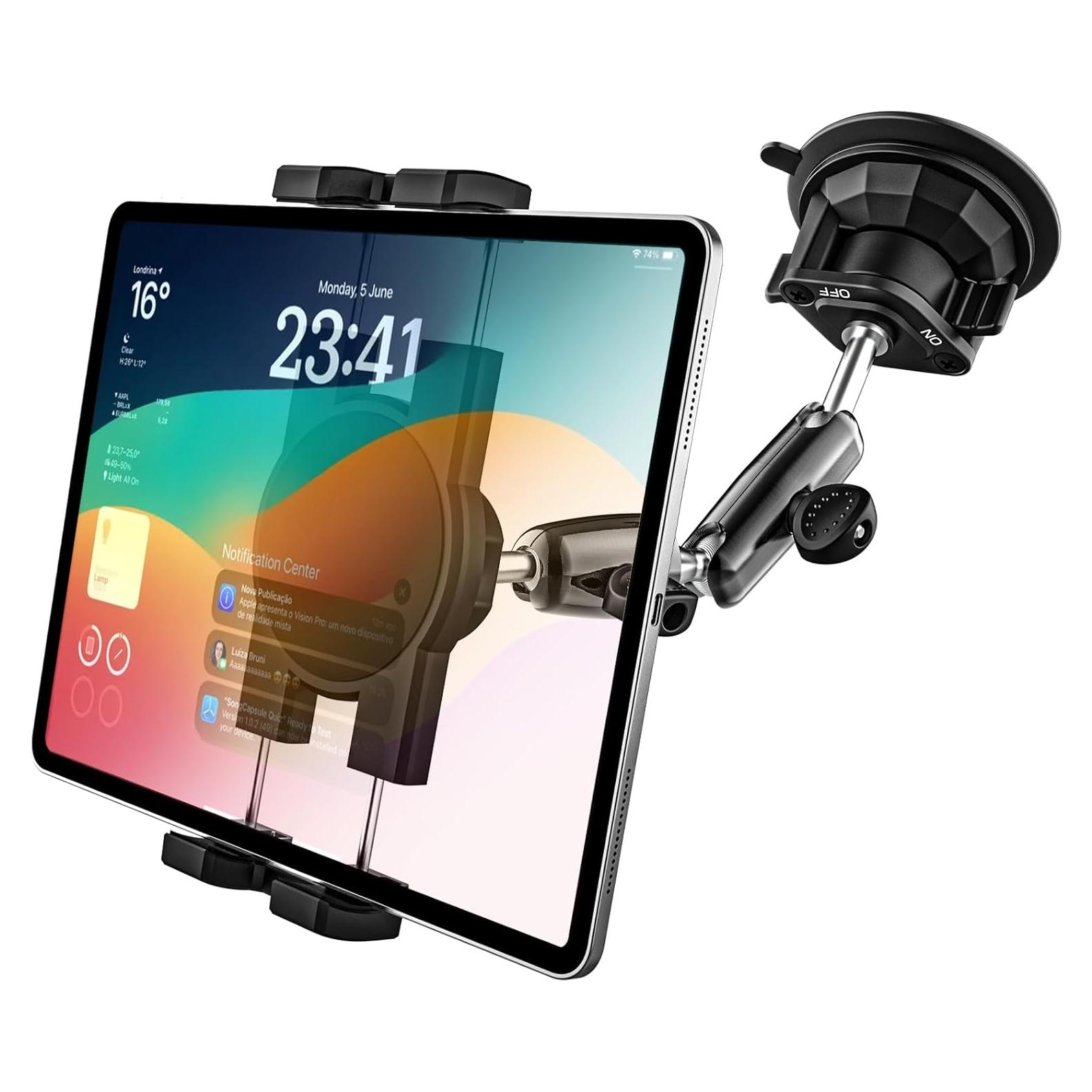 Soporte para Tableta GDZN con Ventosa para Coche 4-13"