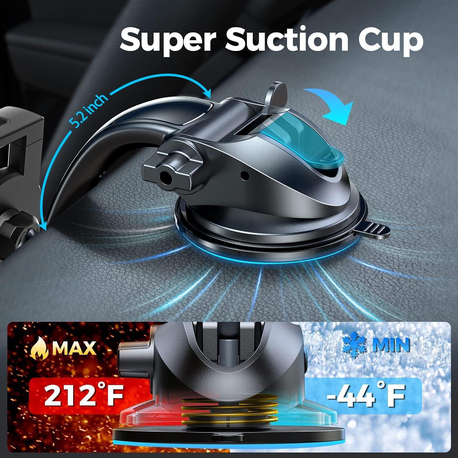 Soporte para Tablet YOOZ 2-en-1 Ajustable para Coche 10-33 cm