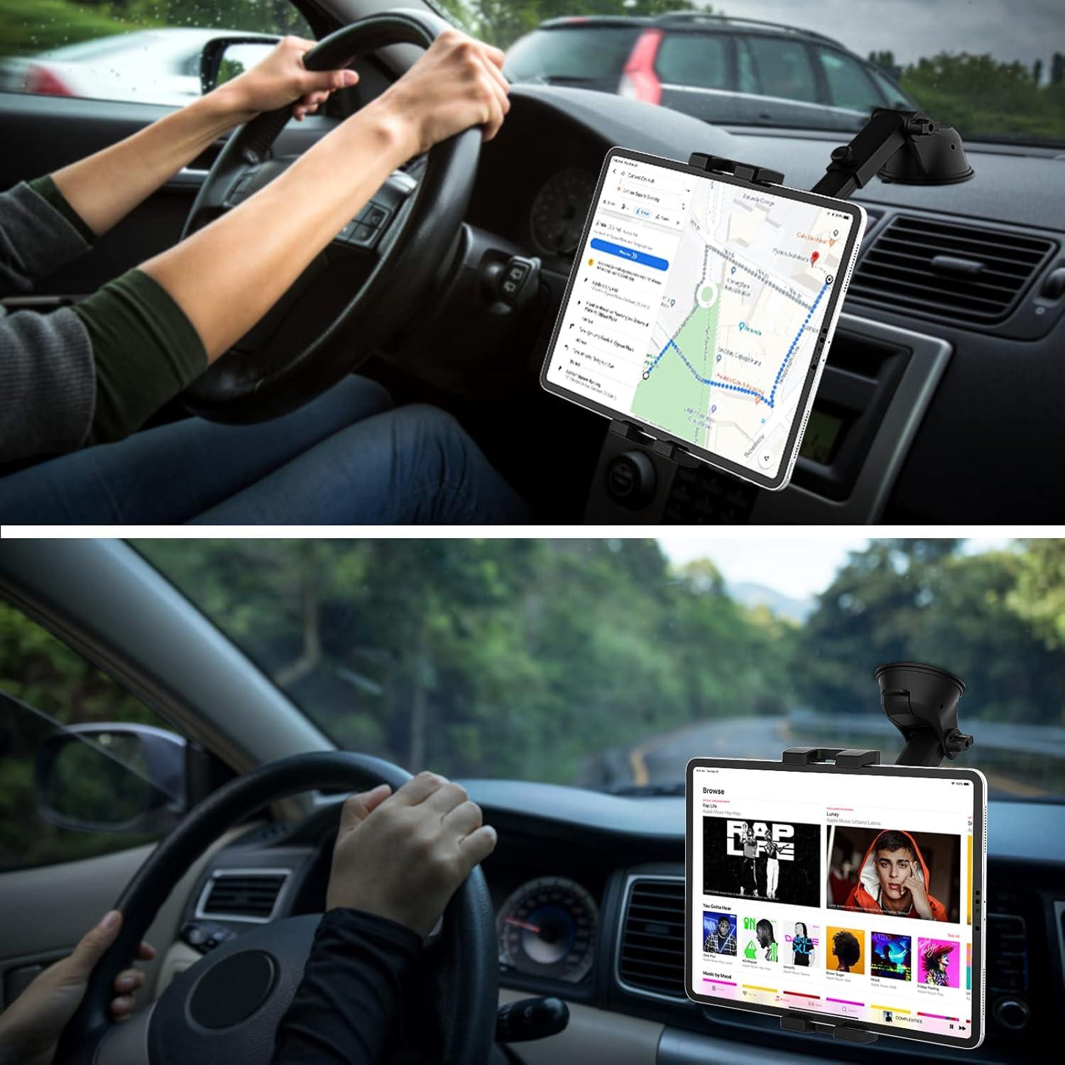 Soporte de Tablet para Coche YOOZ con Ventosa Ajustable 4-13"