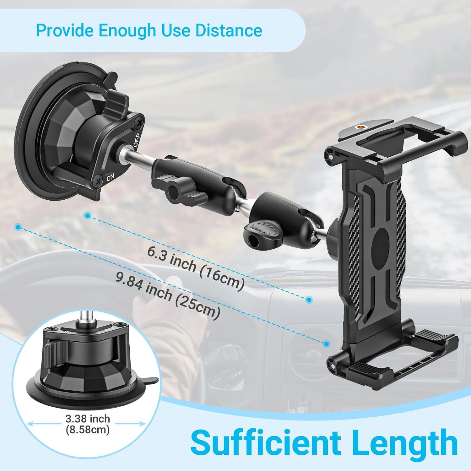 Soporte para Tablet INSSKY con Ventosa de Vacío Ajustable