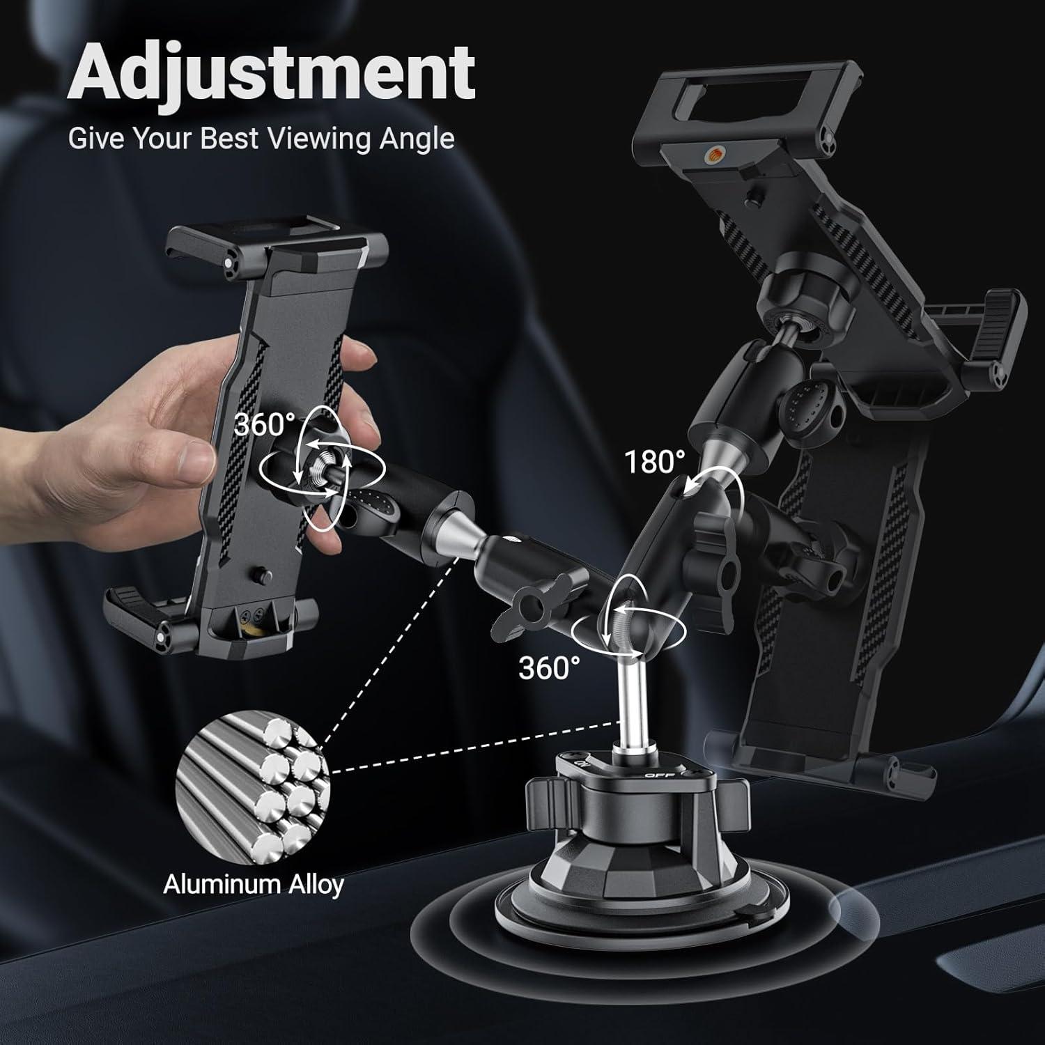 Soporte para Tablet INSSKY con Ventosa de Vacío Ajustable