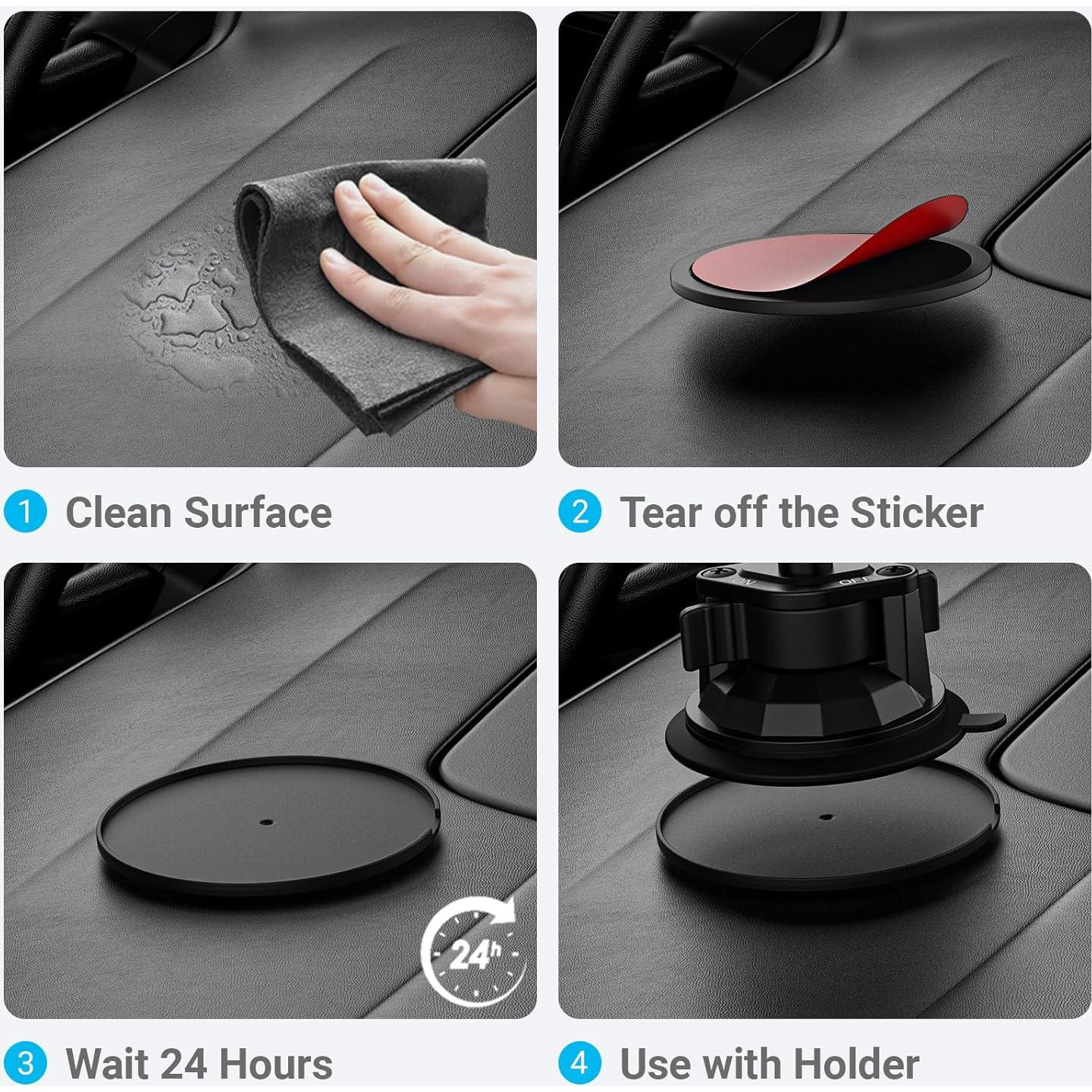 Soporte para Tablet INSSKY con Ventosa de Vacío Ajustable