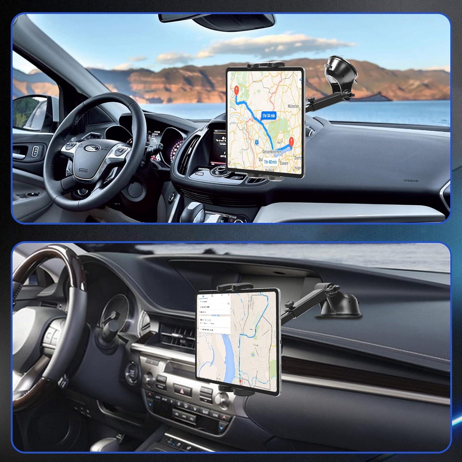 Soporte para Tablet Kolasels 3 en 1 para Coche - Compatible con iPad y Smartphones