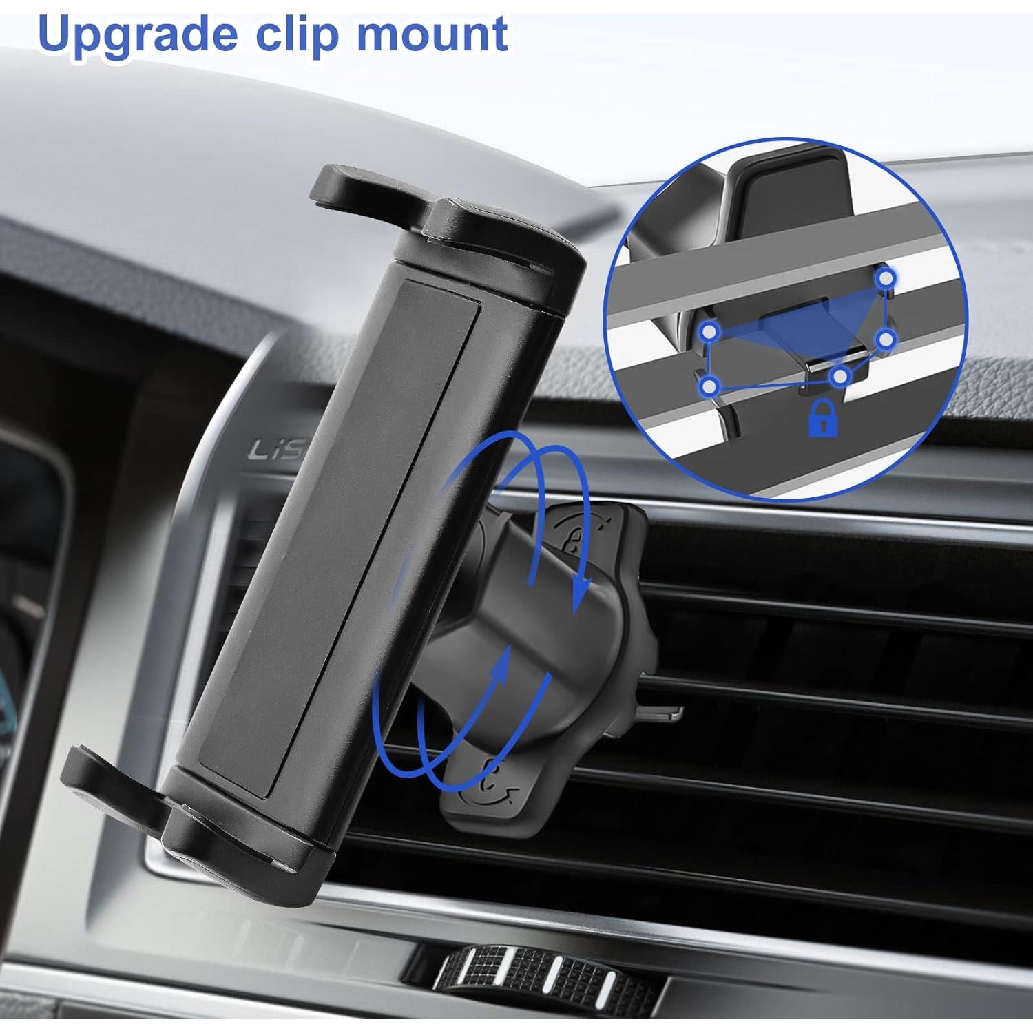 Soporte para Tablet Kolasels 3 en 1 para Coche - Compatible con iPad y Smartphones