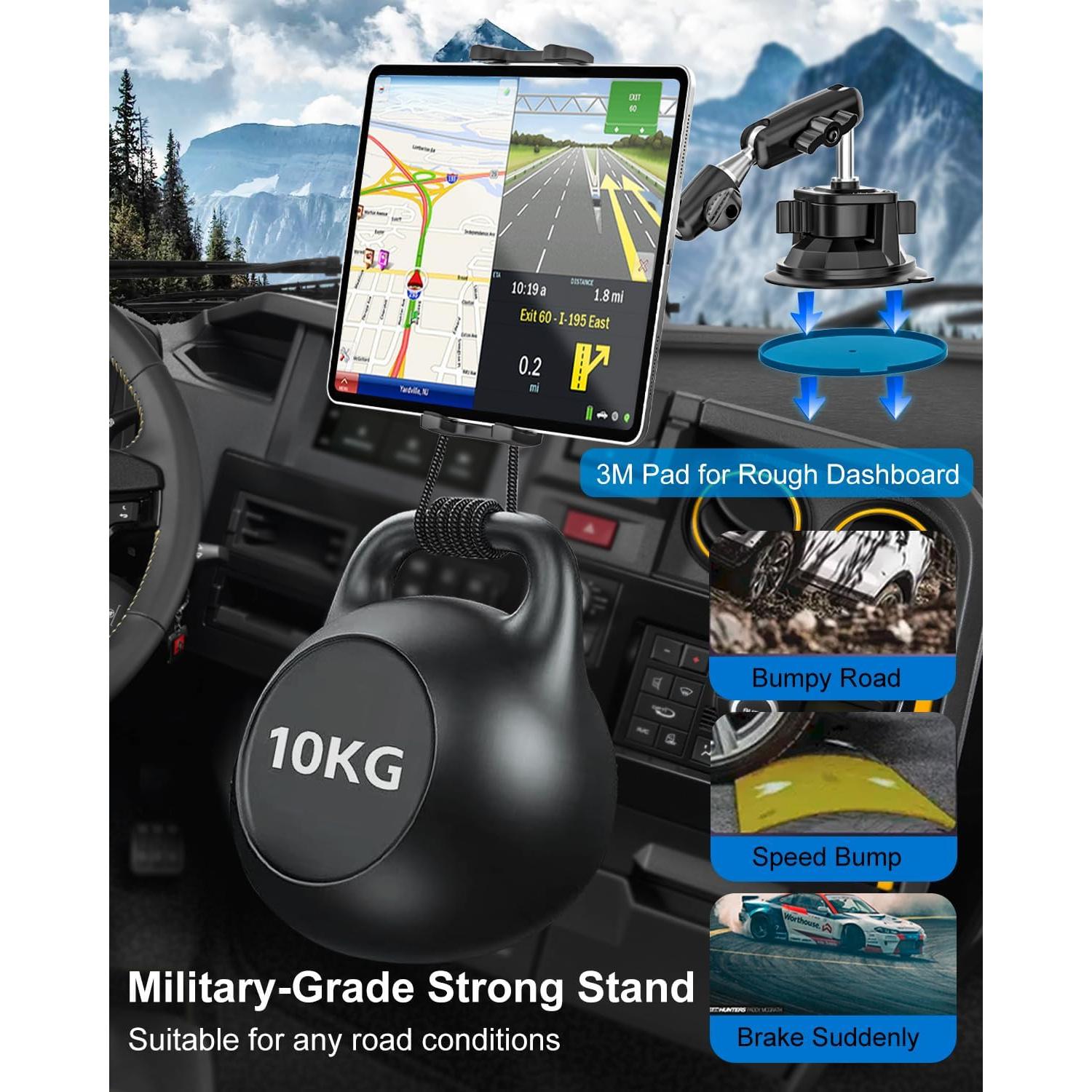 Soporte para Tablet Kolasels para Coche y Camión 4-13"