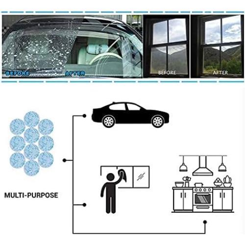 Tabletas Limpiaparabrisas Blulu 60 Pcs 240.4 Litros