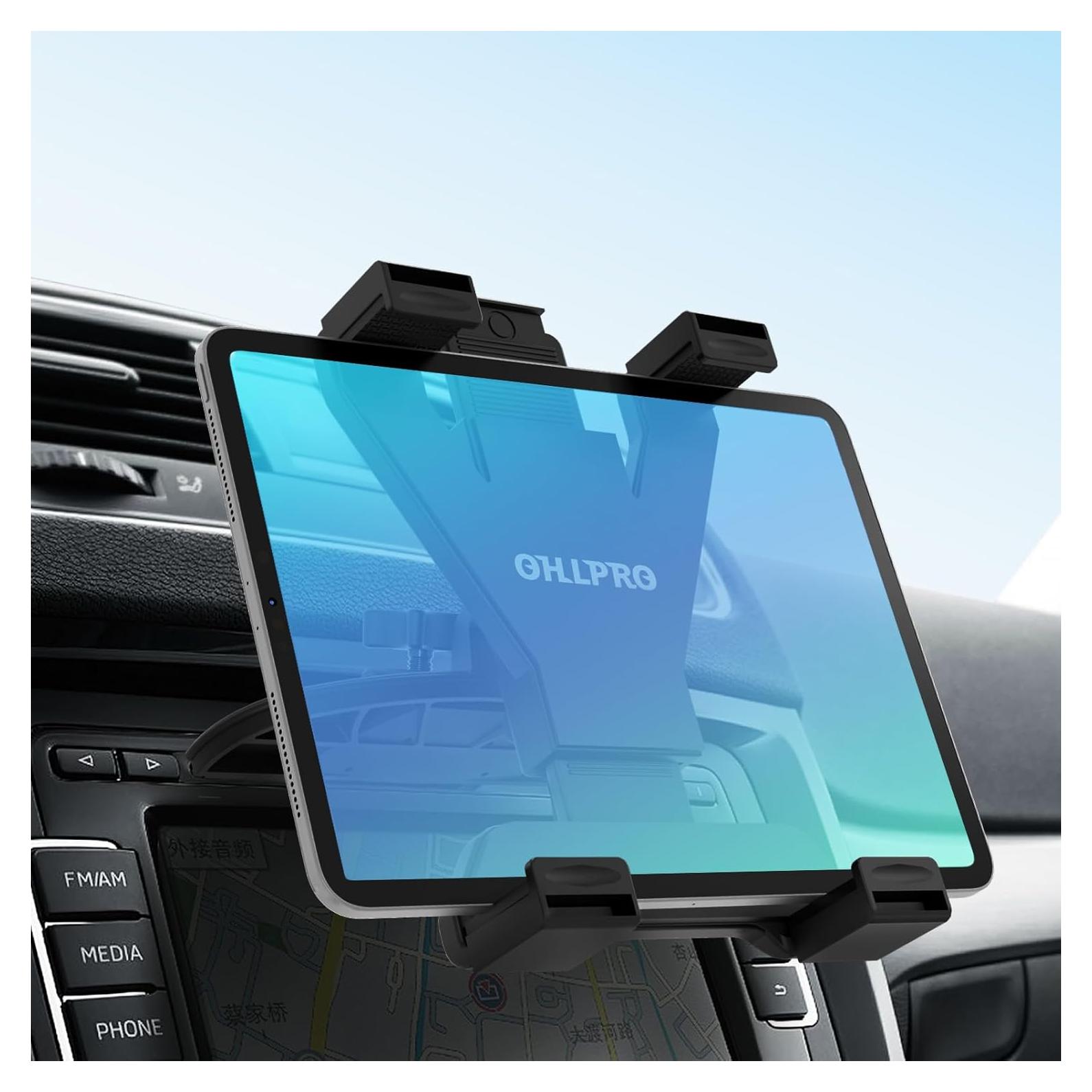 Soporte Universal para Tablet OHLPRO en Slot de CD para Coche 7-11"