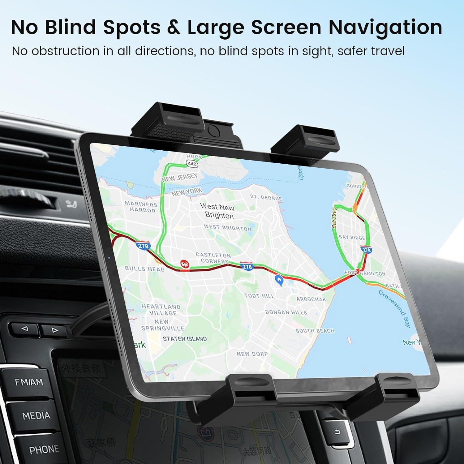 Soporte Universal para Tablet OHLPRO en Slot de CD para Coche 7-11"