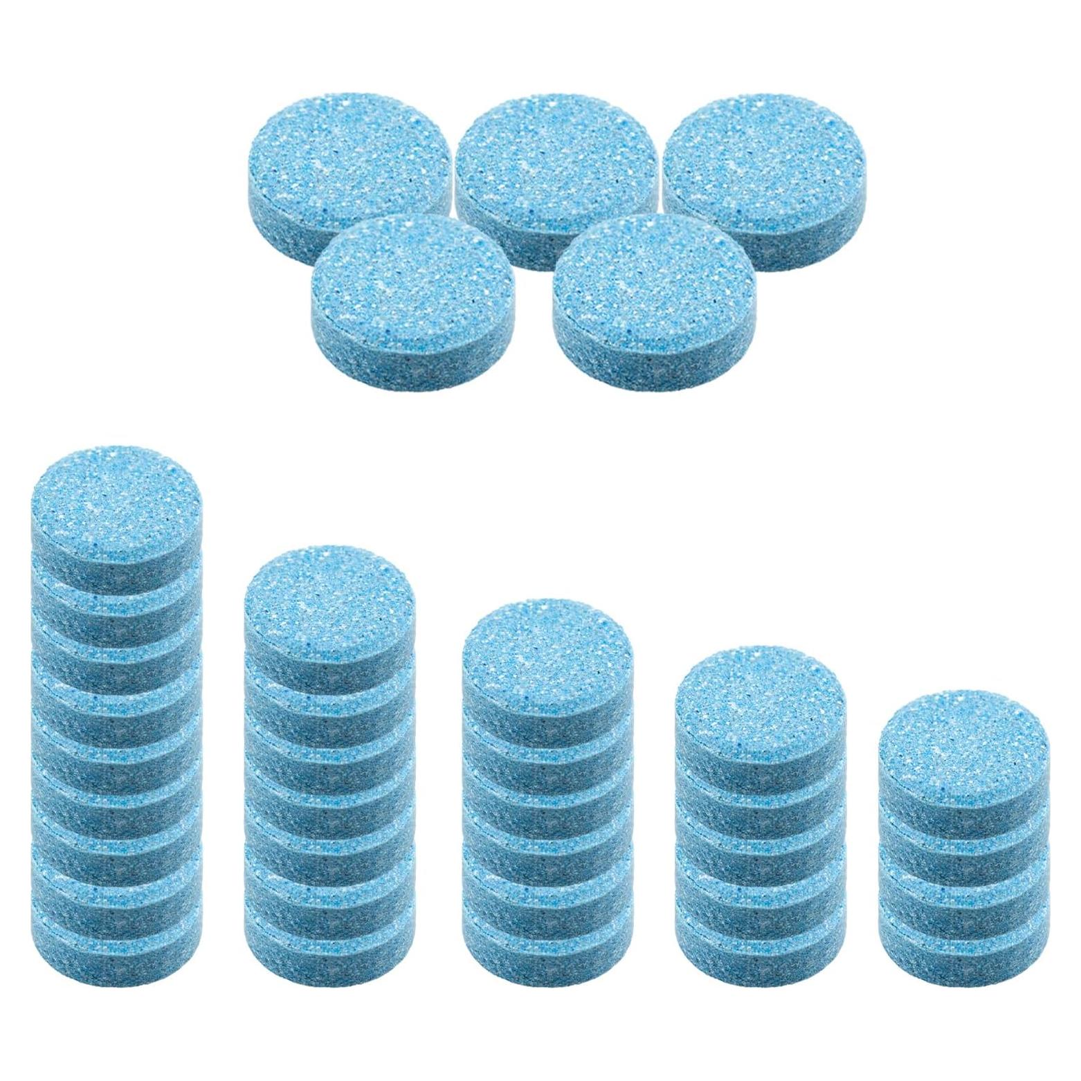 50 Tabletas Efervescentes Limpiaparabrisas Auto - Concentrado