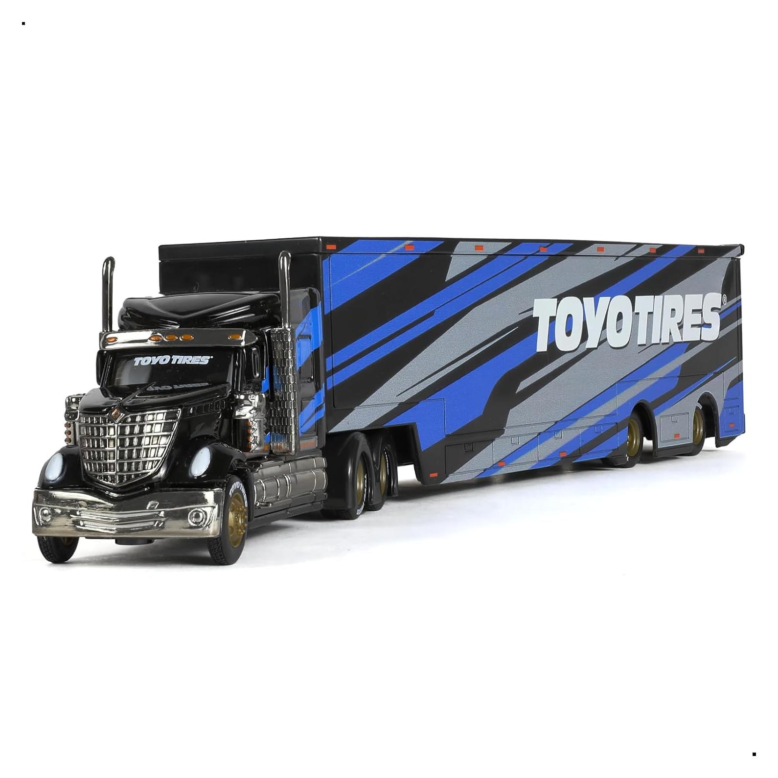 Camión Pesado International LoneStar 1:64 Metal Diecast Negro