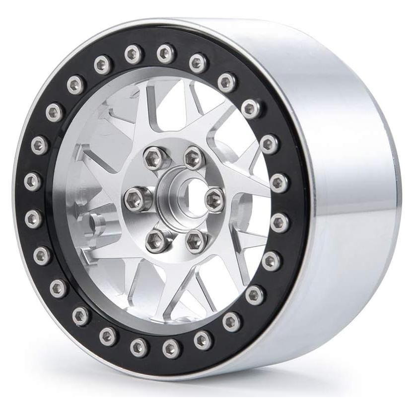 MOHERO Ruedas Beadlock 2.2" (5.08 cm) para Coche RC 1/10