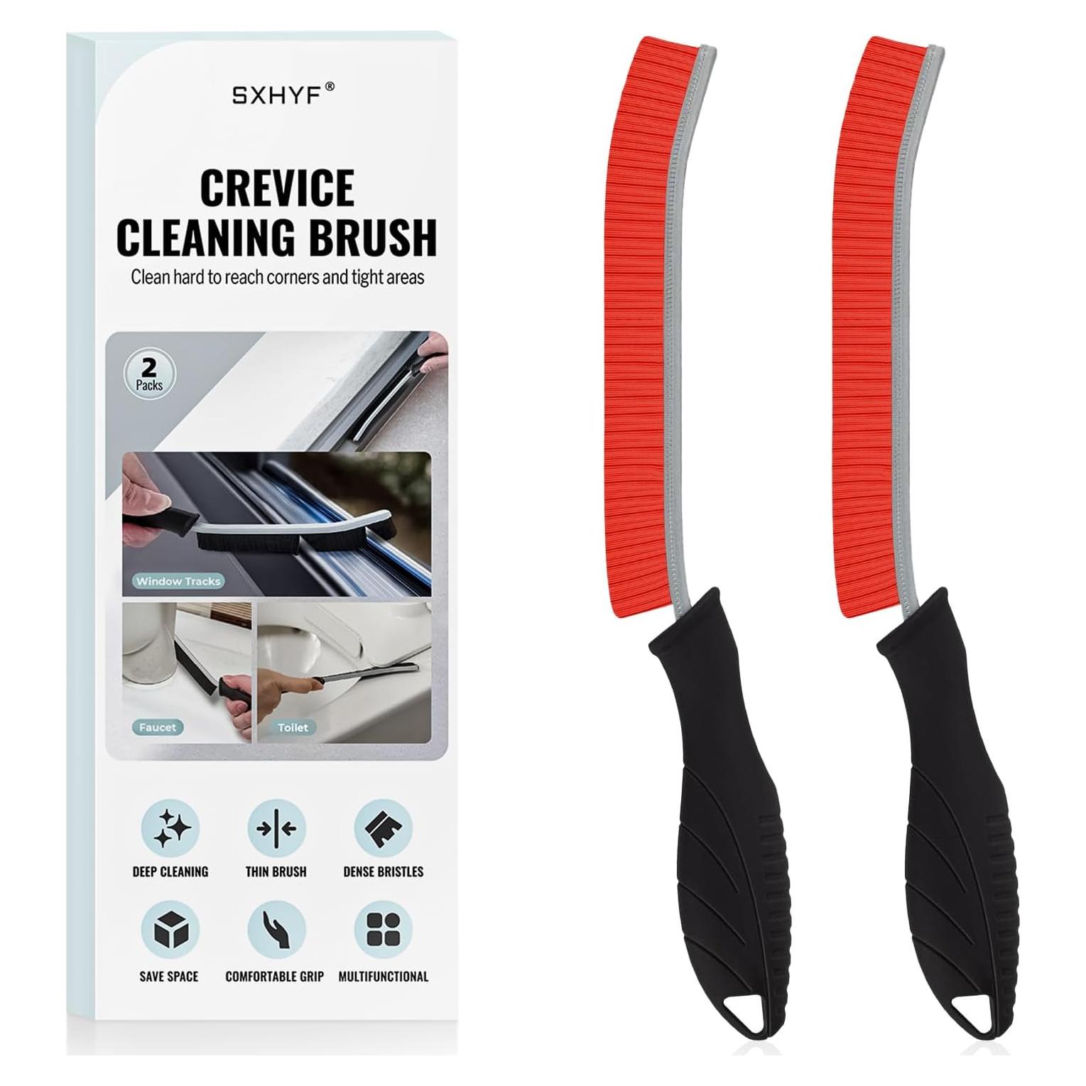 Cepillo de limpieza SXhyf - 2 unidades, cerdas duras
