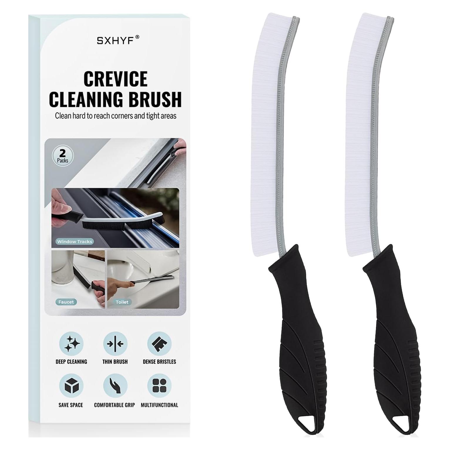 Cepillo de limpieza SXhyf - 2 unidades, cerdas duras