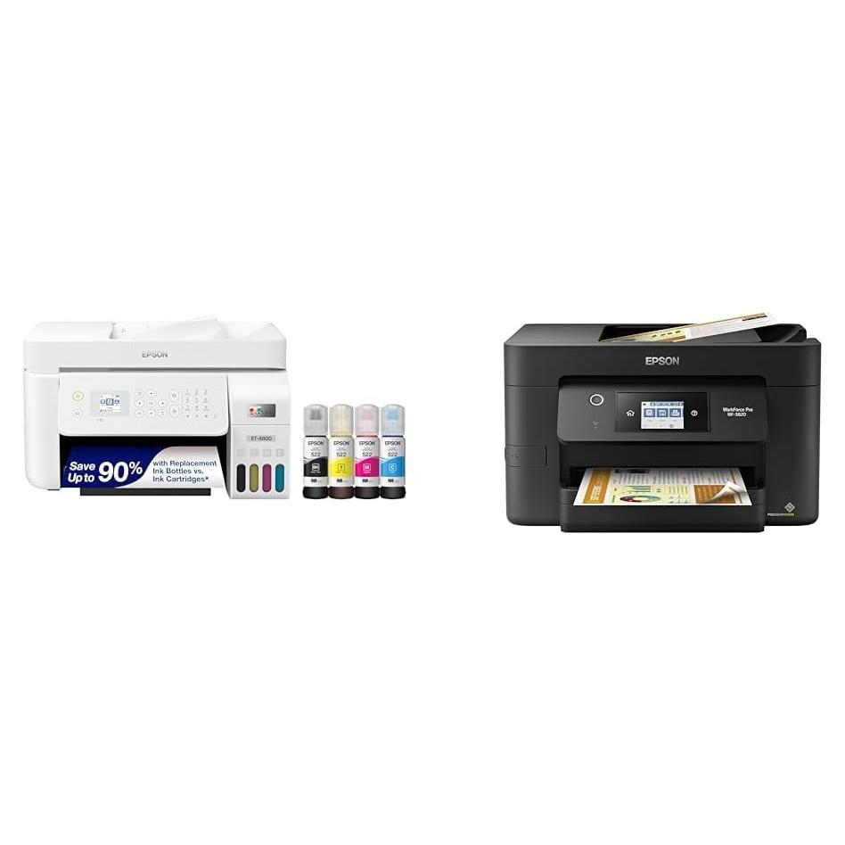 Impresora Epson EcoTank ET-4800 Inalámbrica Todo-en-Uno