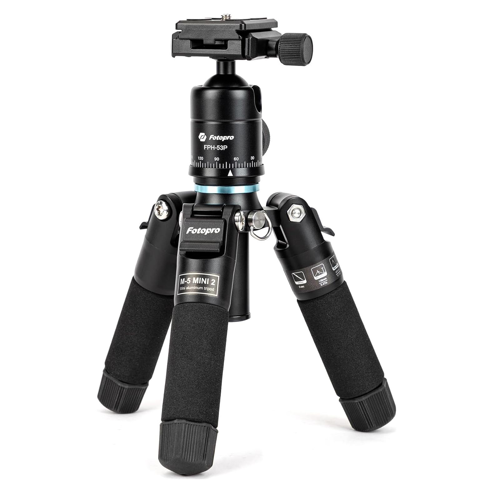 Mini Trípode Fotopro FY-810 Plegable 140 CM Negro