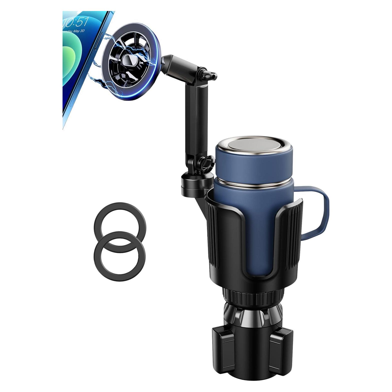 Soporte Magnético para Teléfono en Taza Easkkty - Ajustable 360°