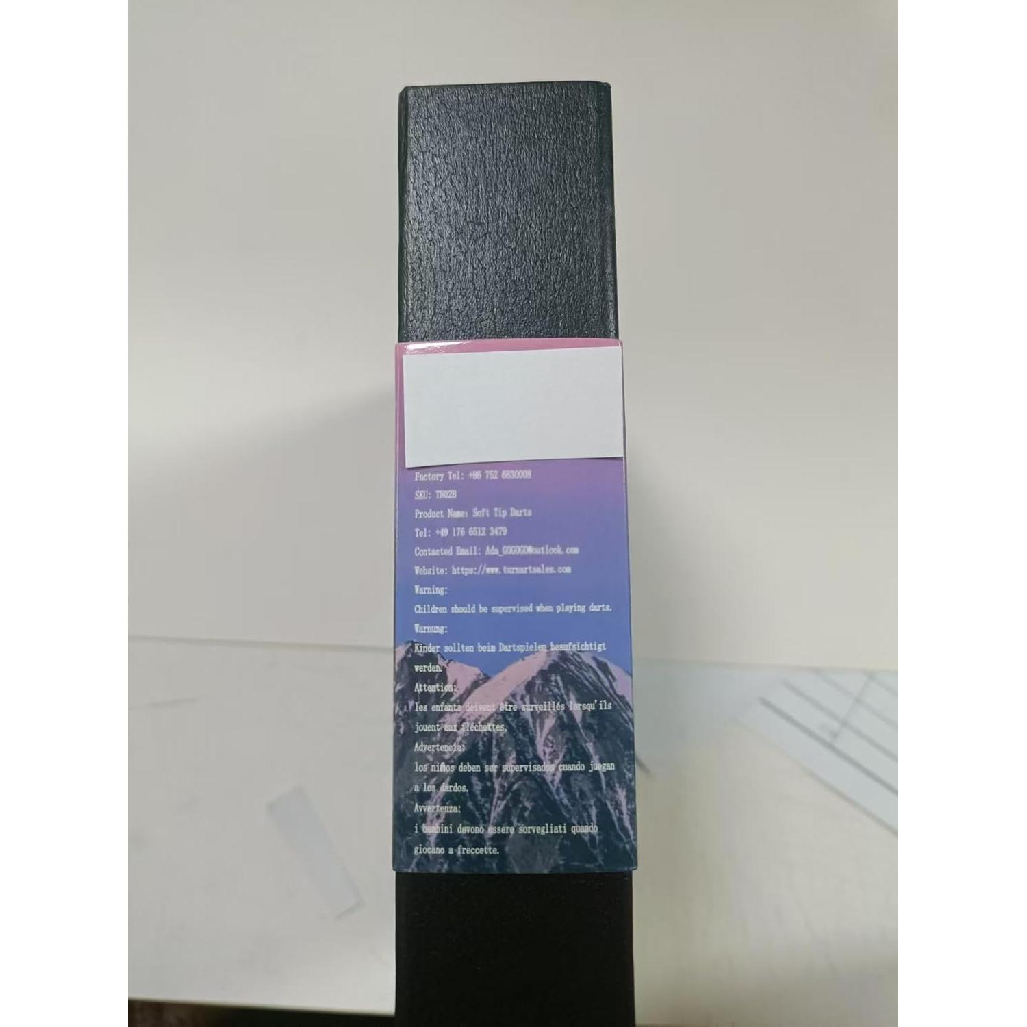 Turnart Darts Plastic Tip - Professional Soft Tip Darts Set for Electronic Dartboard 9 Pcs 18 Grams with 50 Extra Tips 9 Shafts 27 Flights Tool Kit Flight Protectors and Gift Darts Case