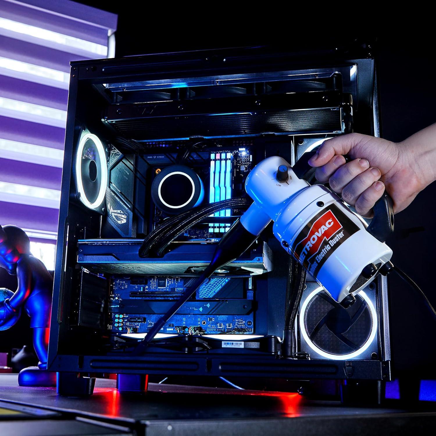 Soplador Eléctrico METROVAC ED-500V con Control de Velocidad