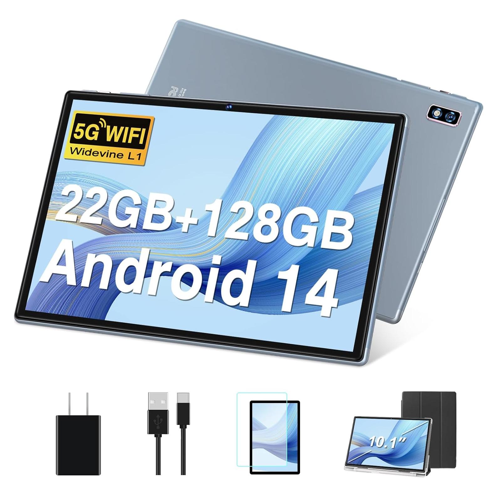 Tablet DEERTiME E6 Android 14 10.1" 22GB RAM 128GB ROM