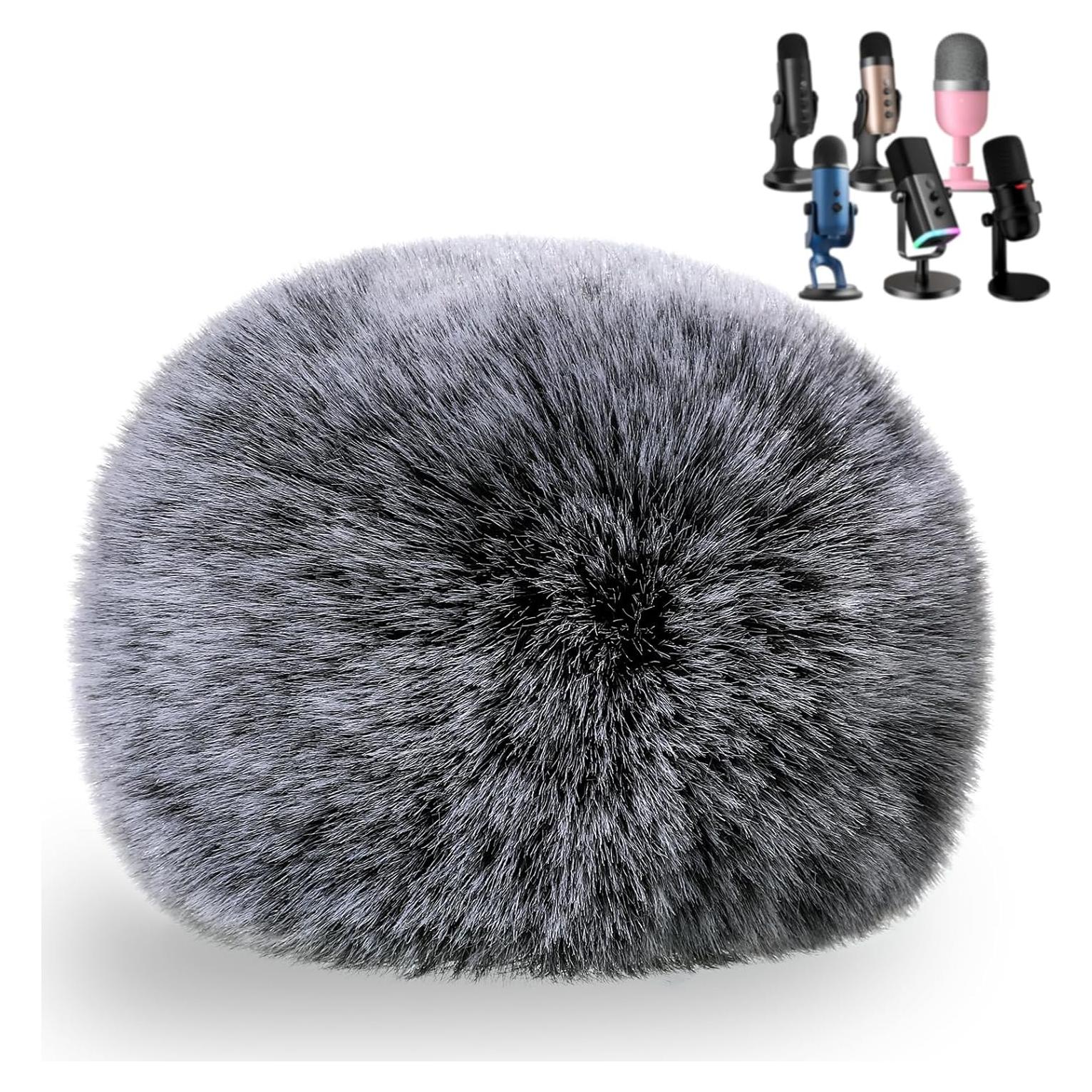 Cubierta de Piel de Oveja para Micrófono Blue Yeti - ZealSound