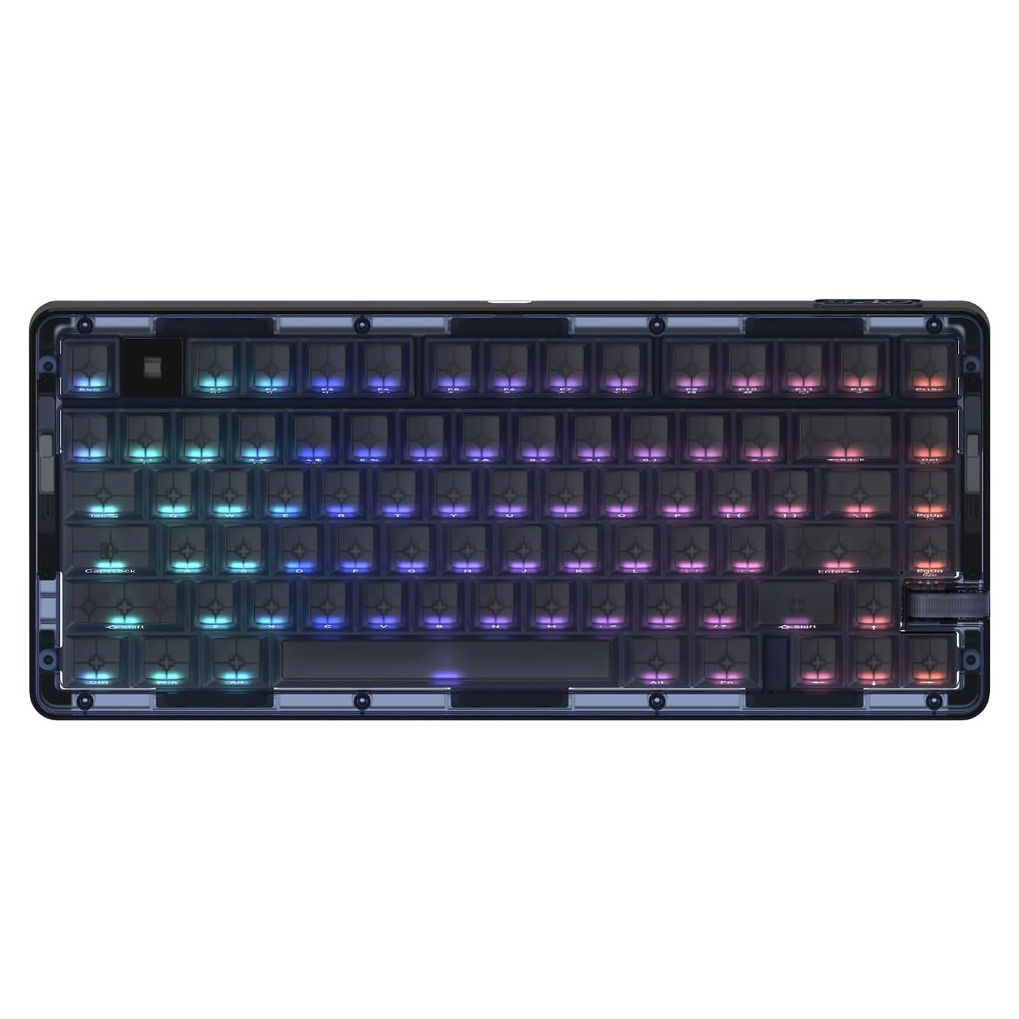 Teclado Mecánico IROK OP75 Hot Swappable 75% RGB Inalámbrico