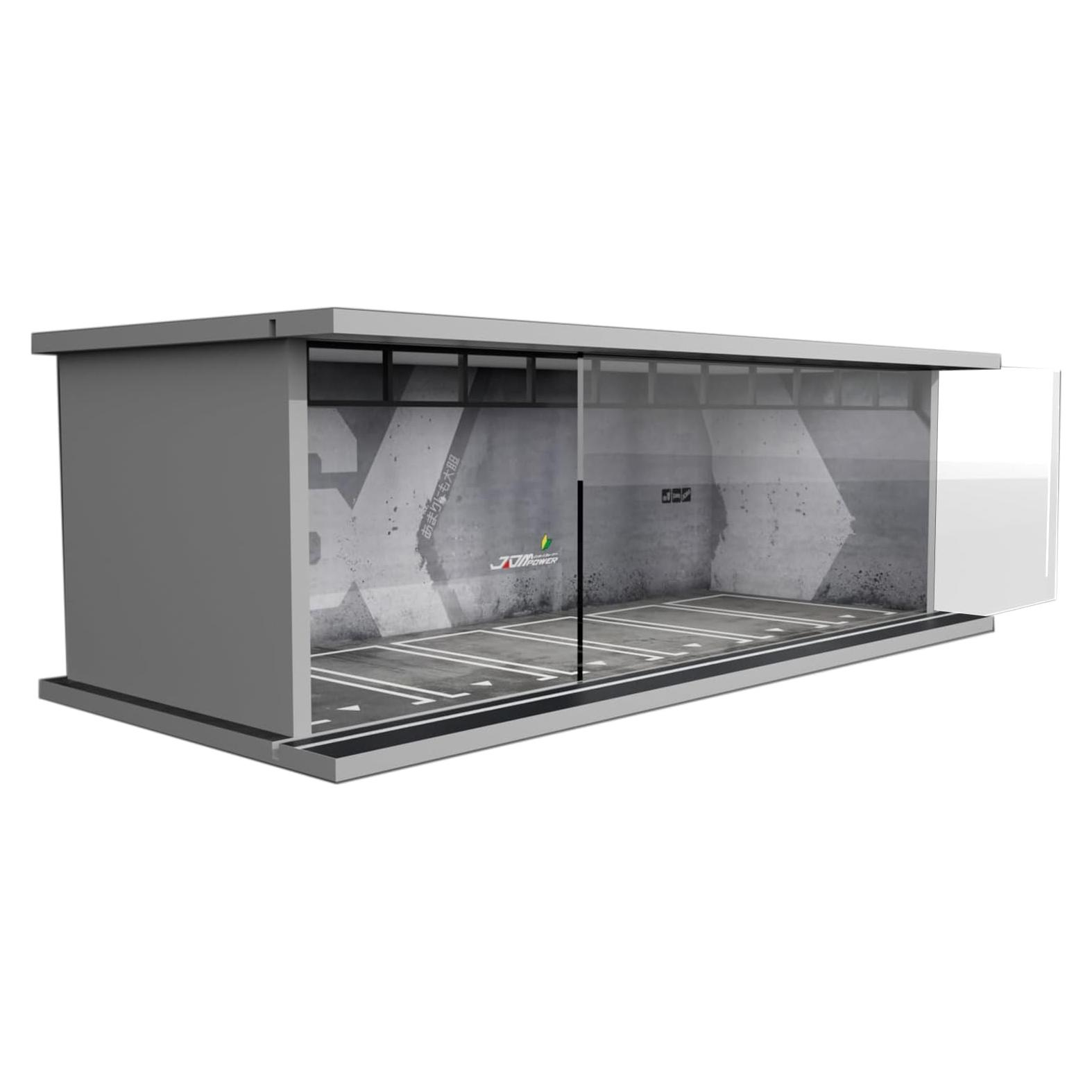 Estuche de Exhibición Bivitre 1:64 con Luz LED y Acrílico