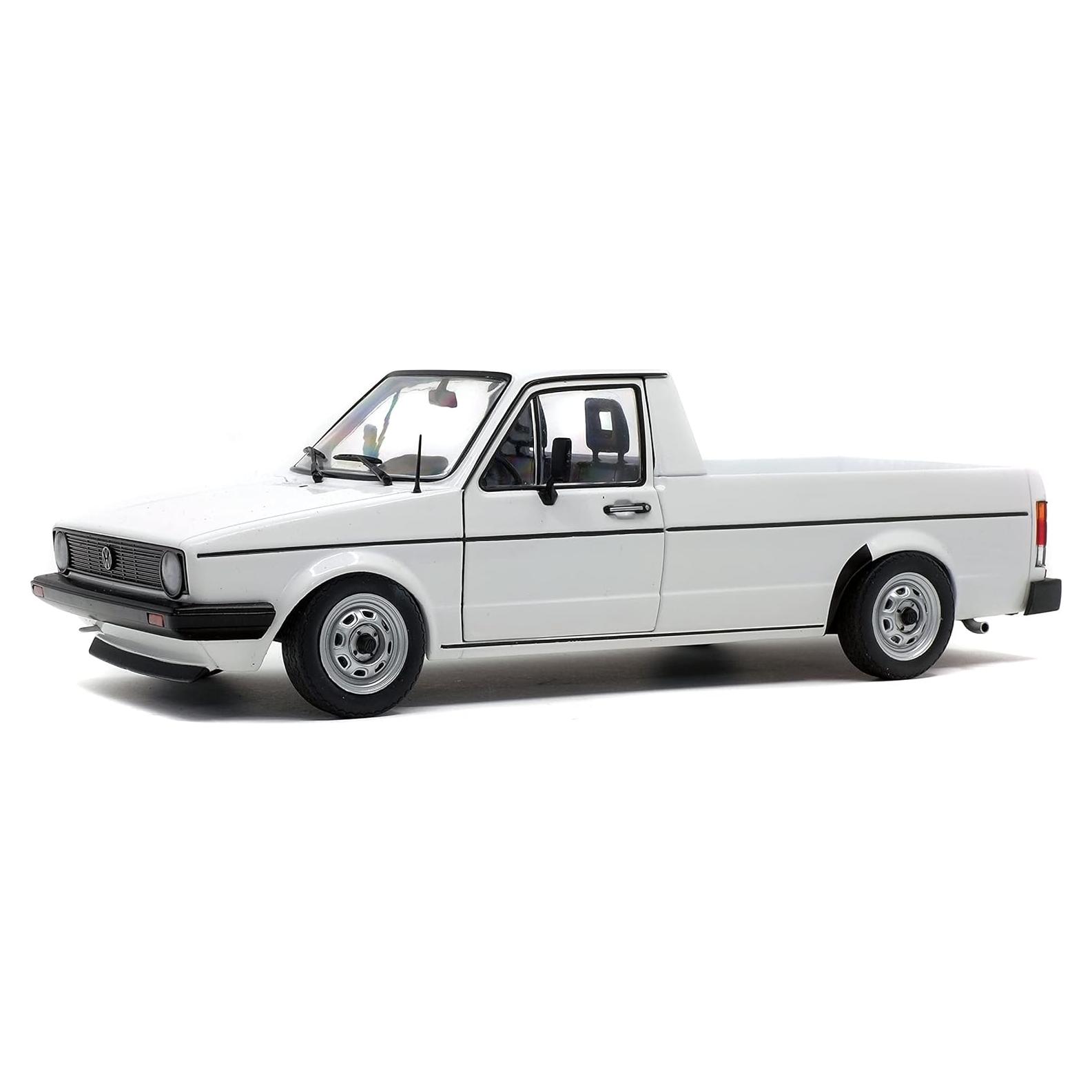 Modelo VW Caddy MK1 Blanco 1:18 Solido Detalles Realistas