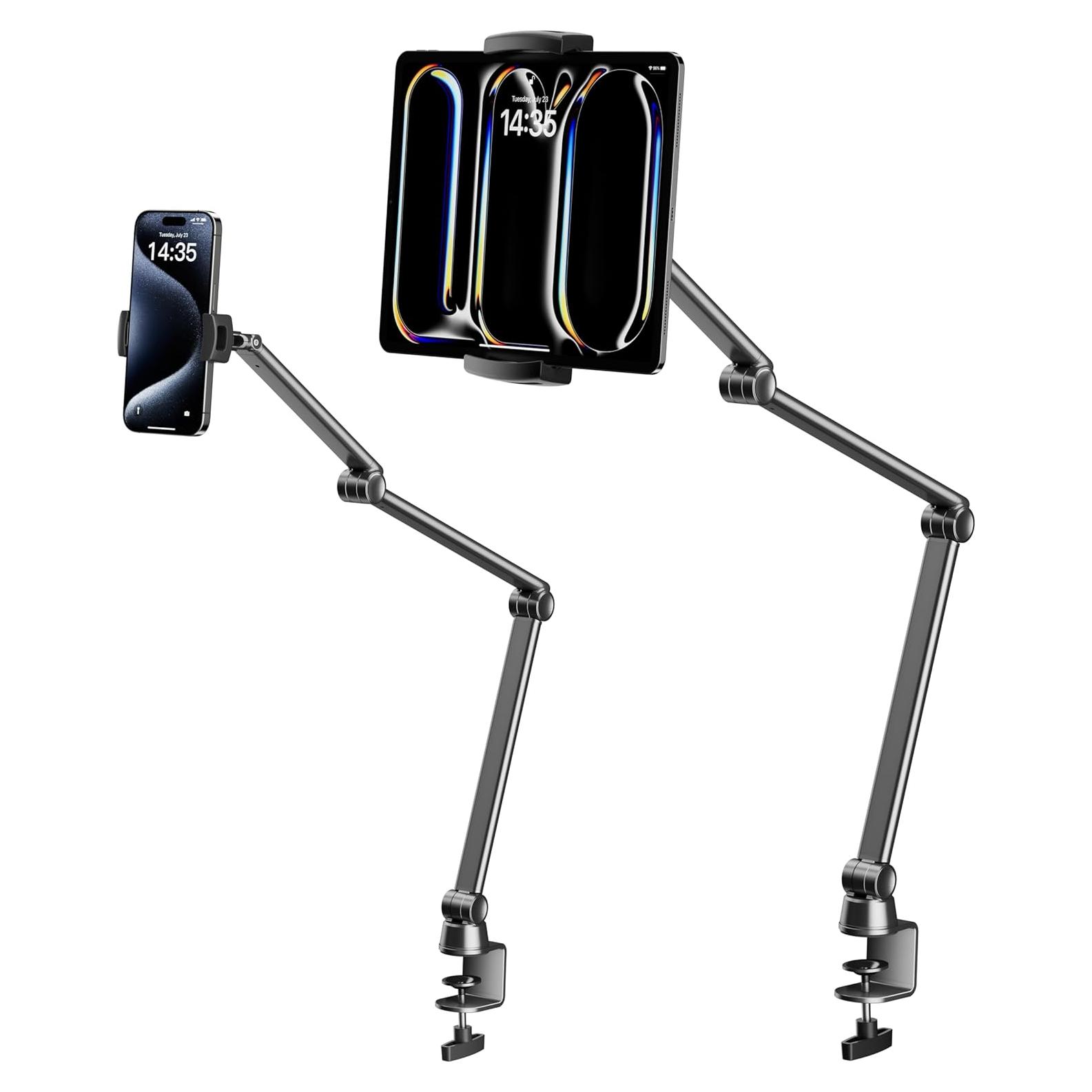 Soporte Ajustable para iPad LULULOOK Negro 4.7"-13"