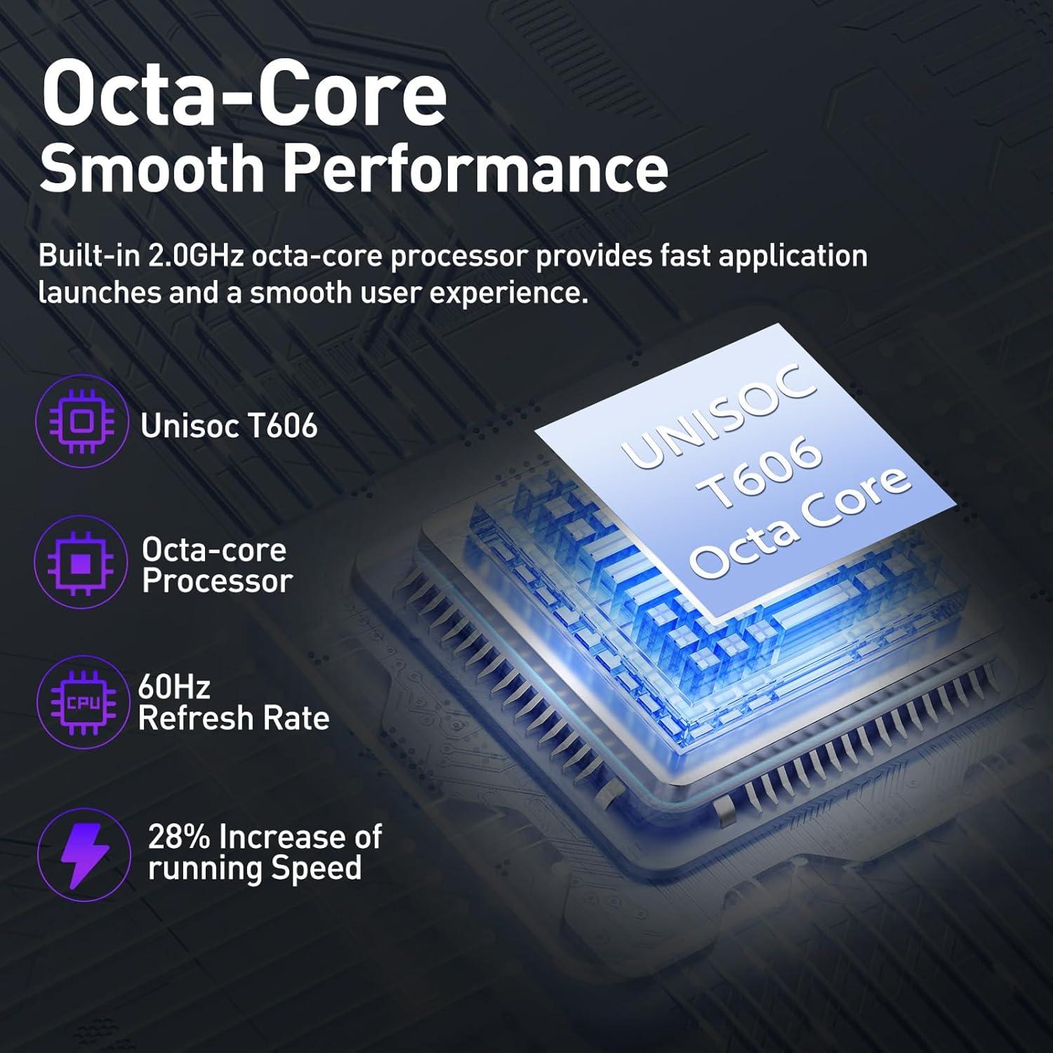 Tableta Android 14 ANTEMPER 10.1" 128GB 8GB RAM 5G