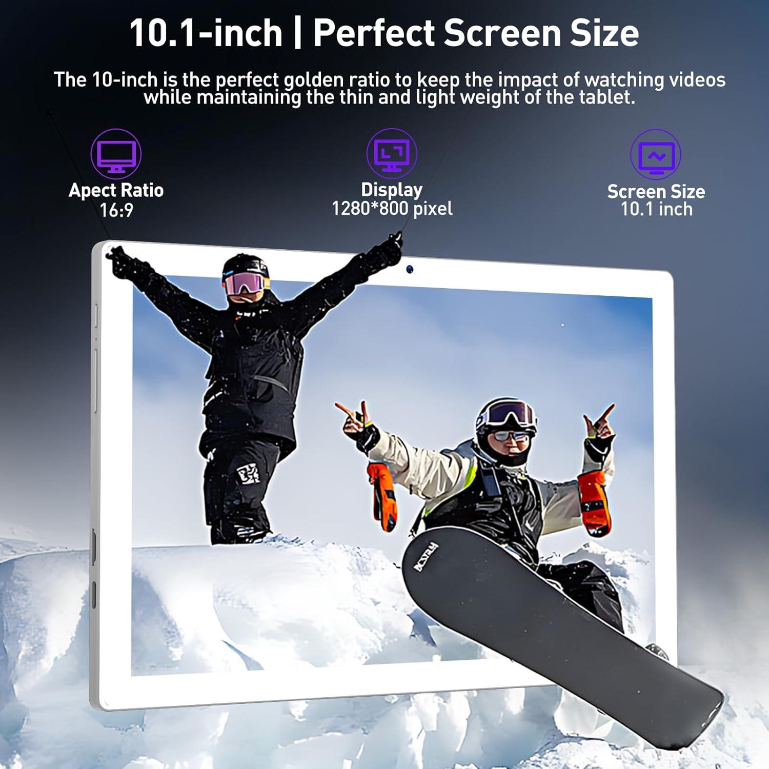 Tableta Android 14 ANTEMPER 10.1" 128GB 8GB RAM 5G