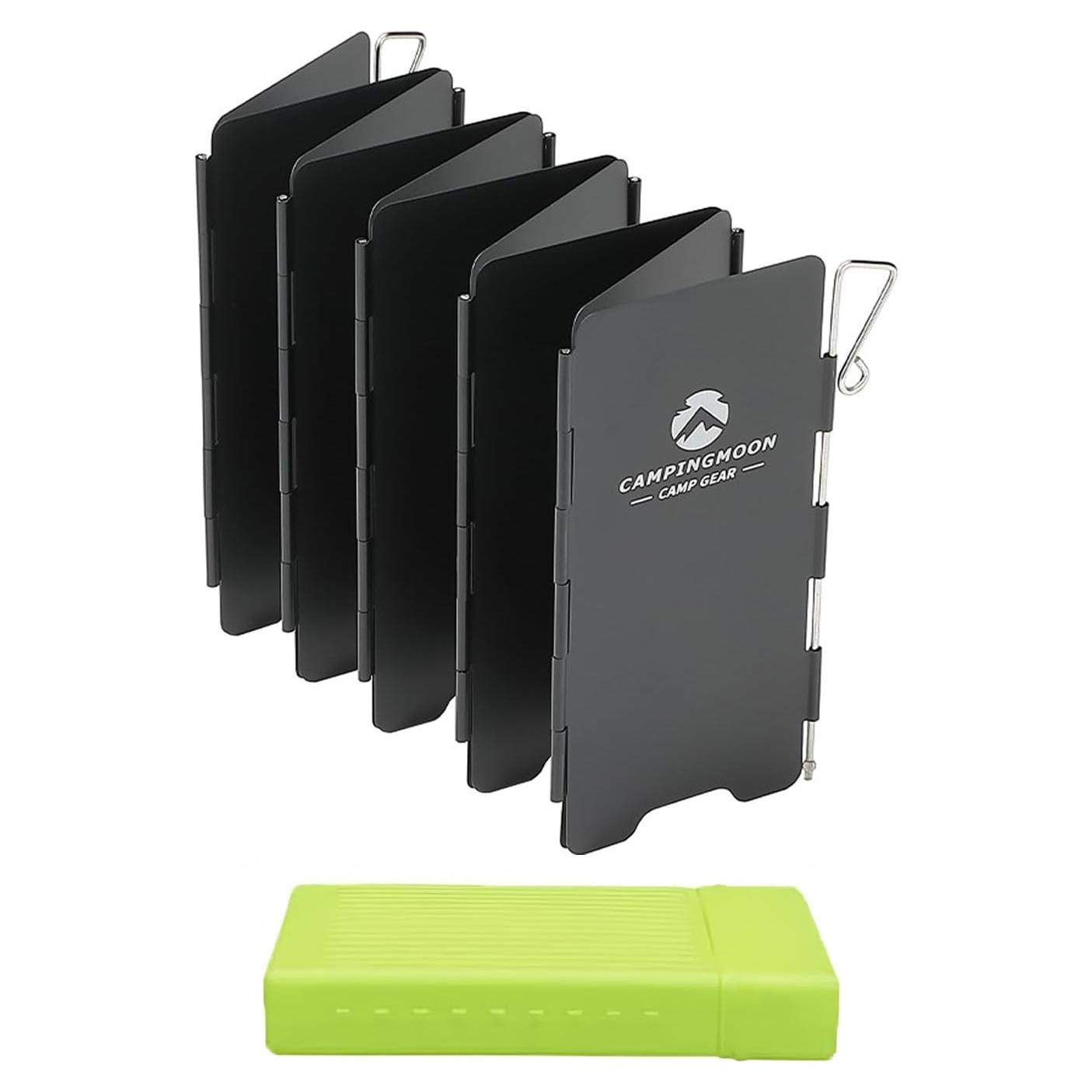 Paraviento Plegable Campingmoon BKYD-8 Aluminio 10 Placas