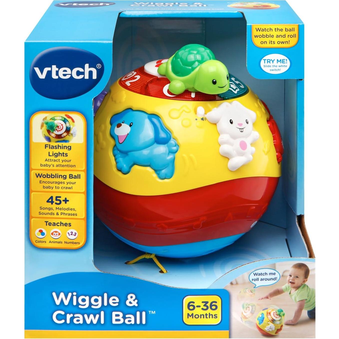 Bola de Reptar y Gatear VTech Multicolor 0.65 kg
