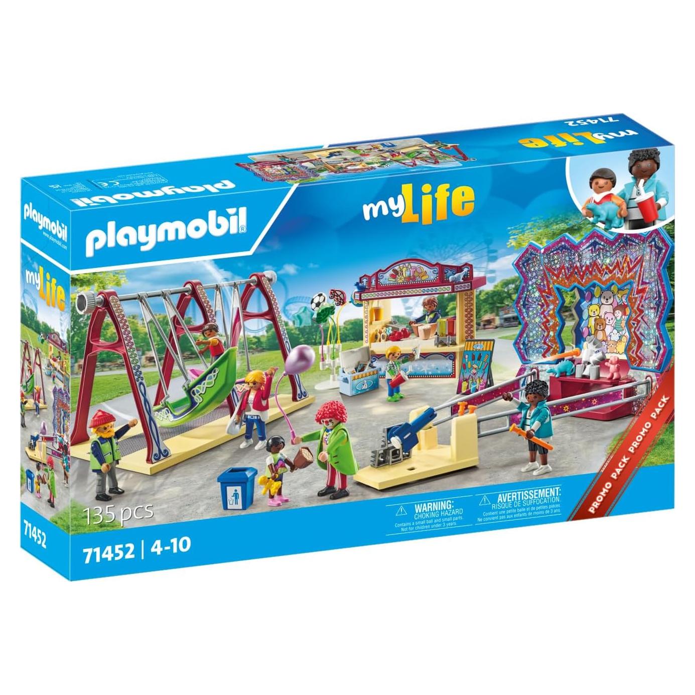 Feria Divertida Playmobil 71452 - Juguete 8 Figuras 1,06 kg