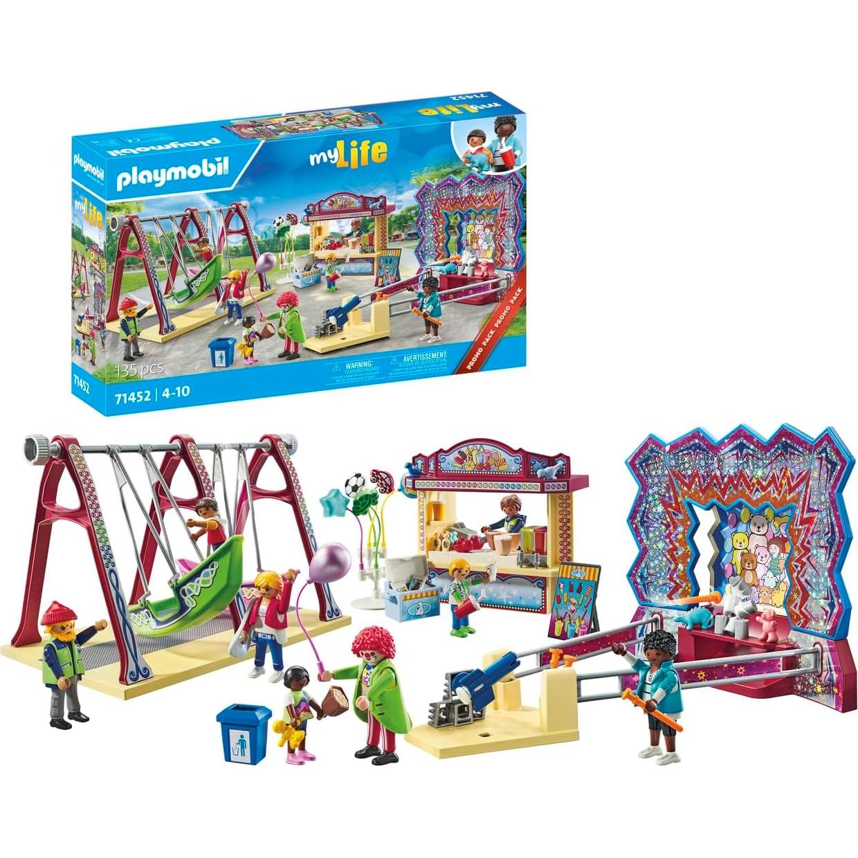 Feria Divertida Playmobil 71452 - Juguete 8 Figuras 1,06 kg