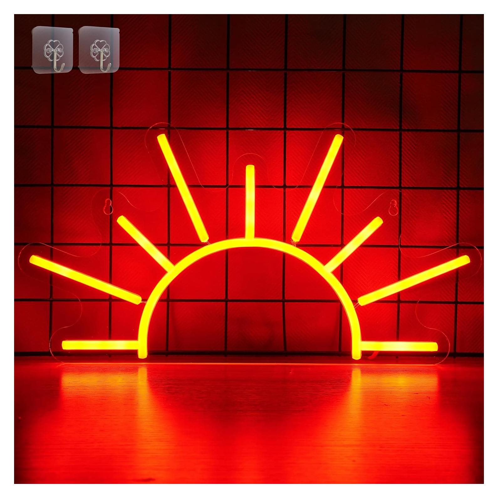 Lámpara de Neón LED Attivolife Amanecer Naranja Regulable