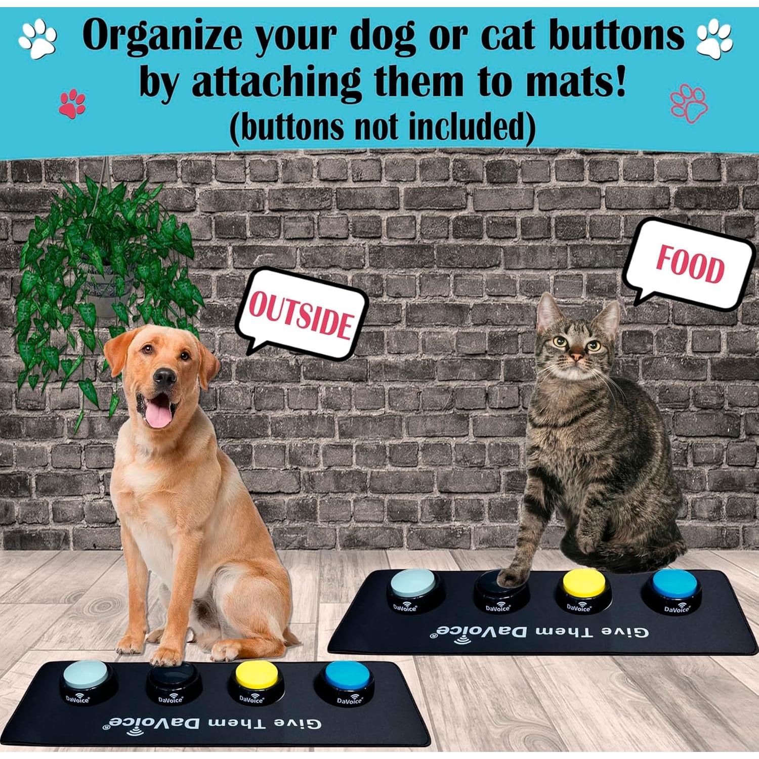 Alfombrilla Antideslizante para Botones de Comunicación para Perros - DaVoice - 2 Unidades