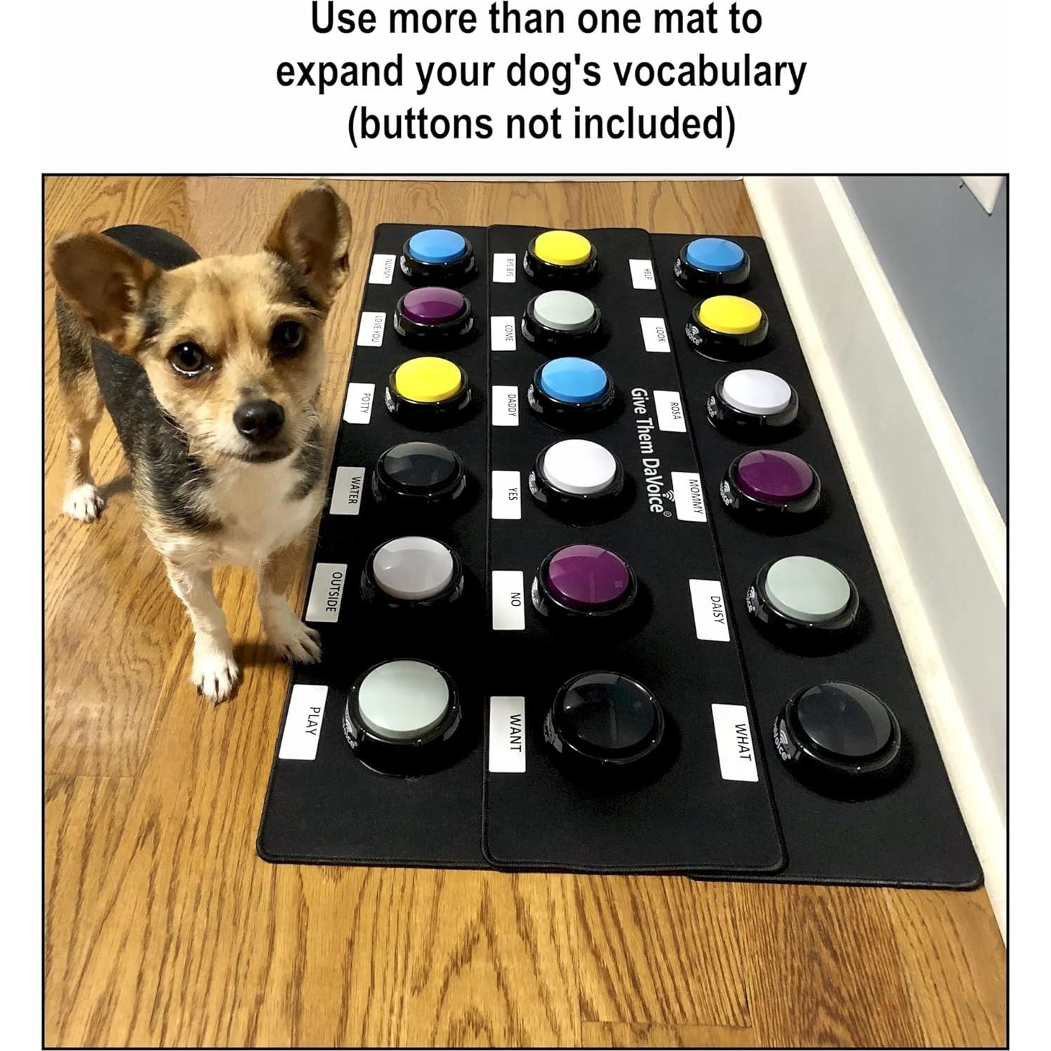 Alfombrilla Antideslizante para Botones de Comunicación para Perros - DaVoice - 2 Unidades