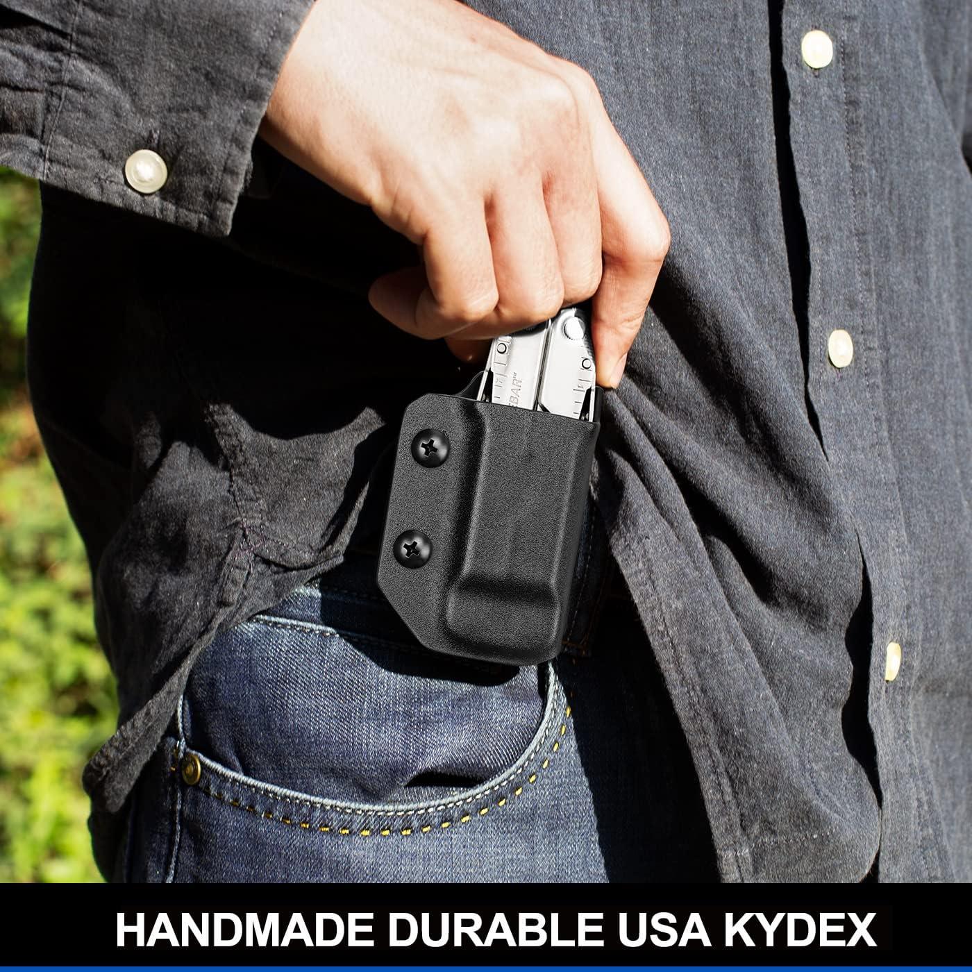 Funda Kydex GUN & FLOWER para Leatherman Wave y Wave Plus