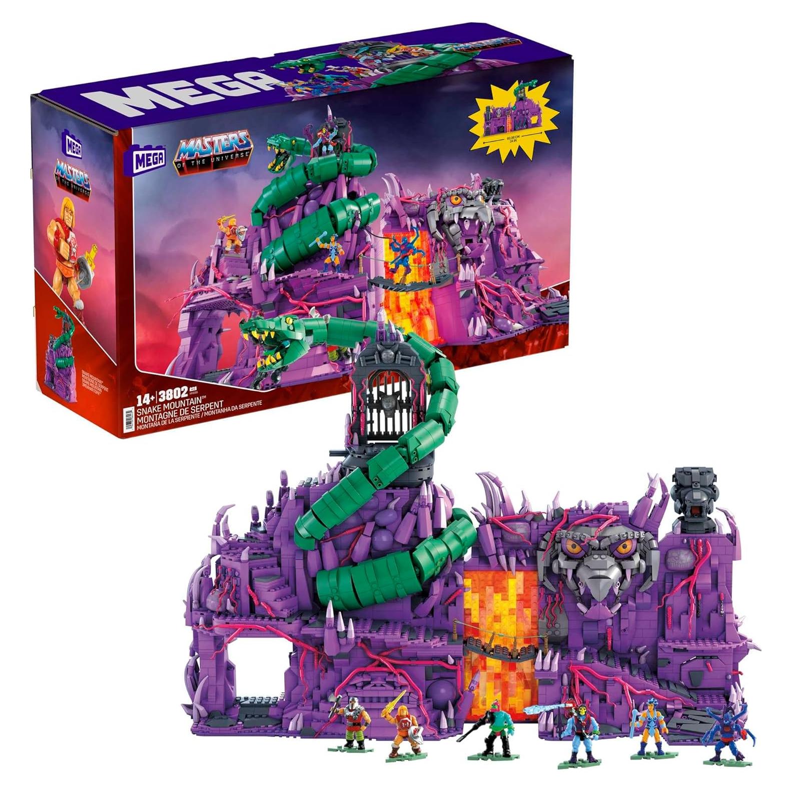Set de Construcción MEGA Maestros del Universo 3802 Piezas
