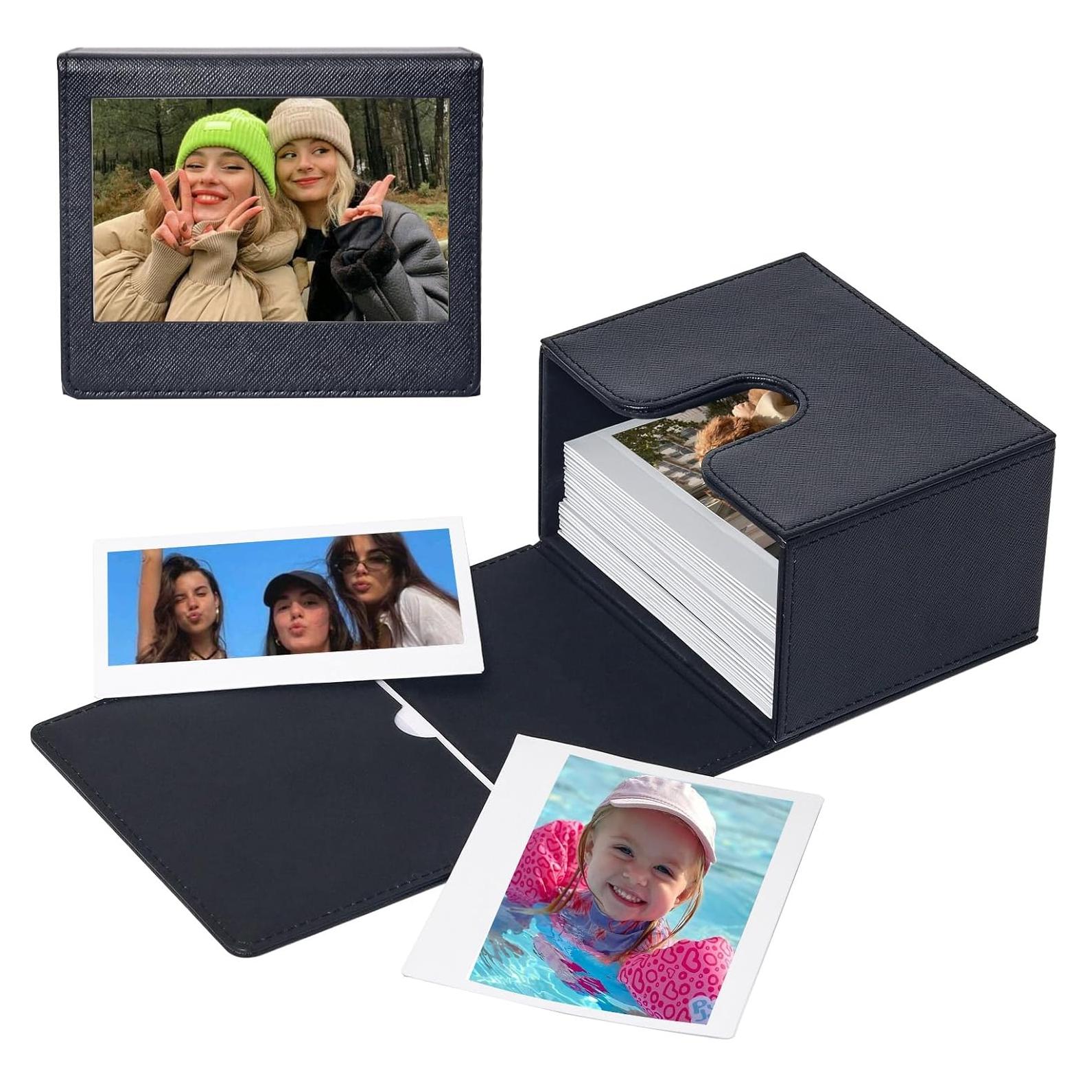 Estuche CAIYOULE para Fotos Instantáneas Fujifilm y Polaroid