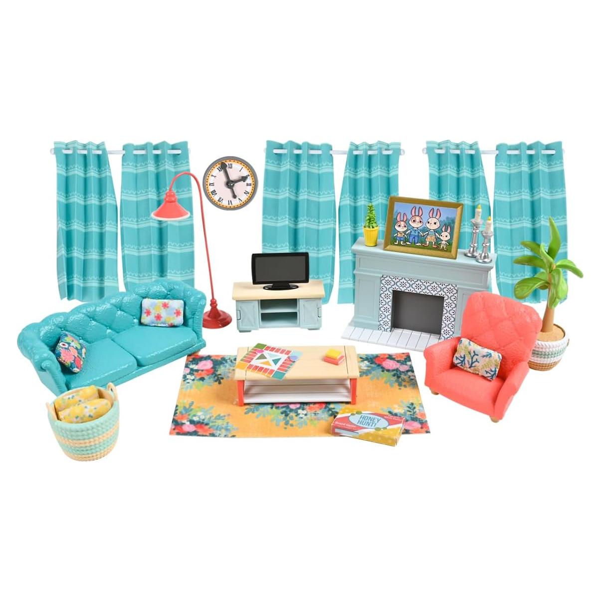 Juego de Decoración Sala de Estar Honey Bee Acres 28 Piezas